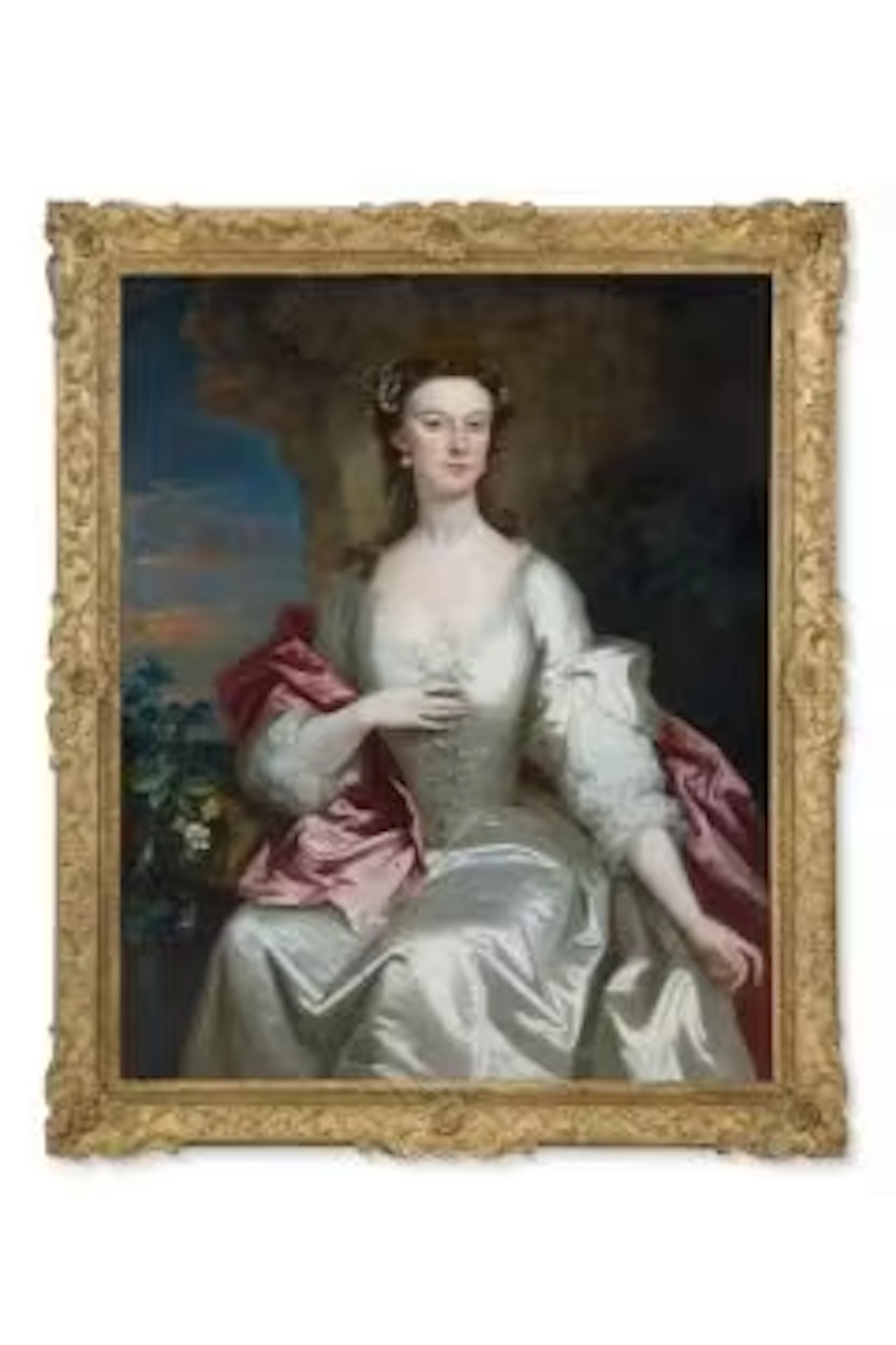 ‡ JOHN VANDERBANK (BRITISH 1694-1739), PORTRAIT OF A LADY