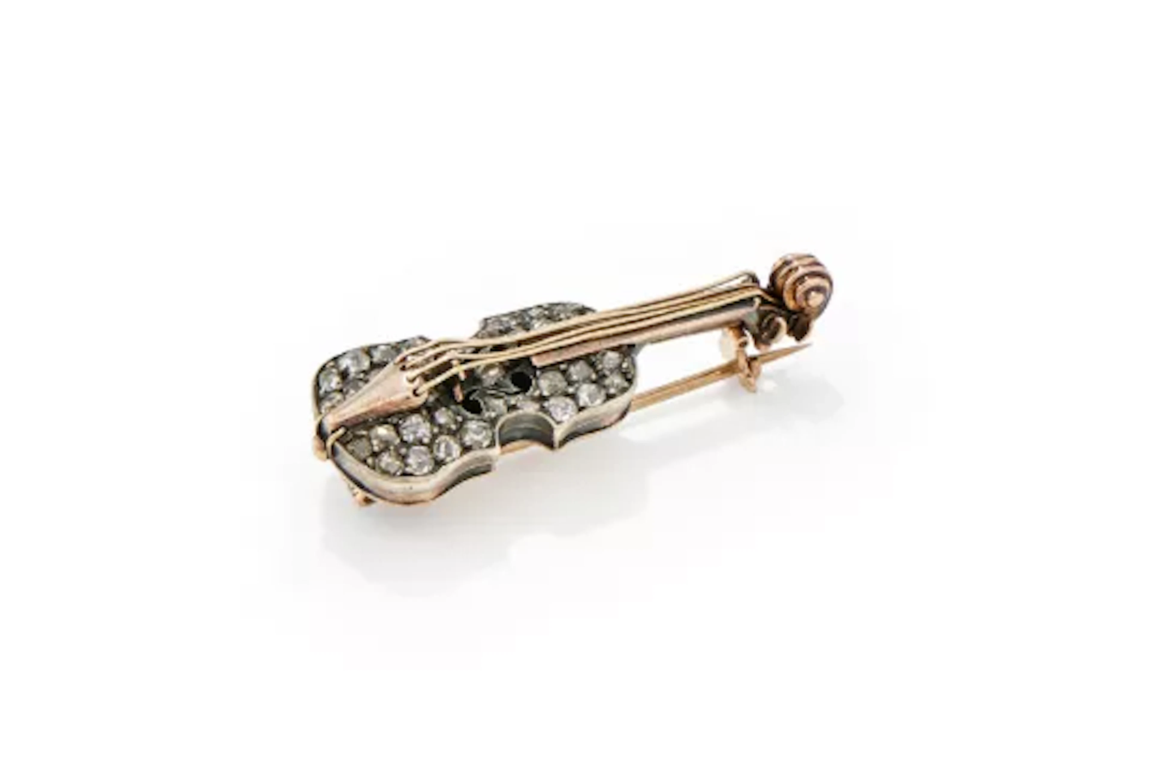 A LATE 19TH CENTURY DIAMOND SET NOVELTY BROOCH, CIRCA 1890