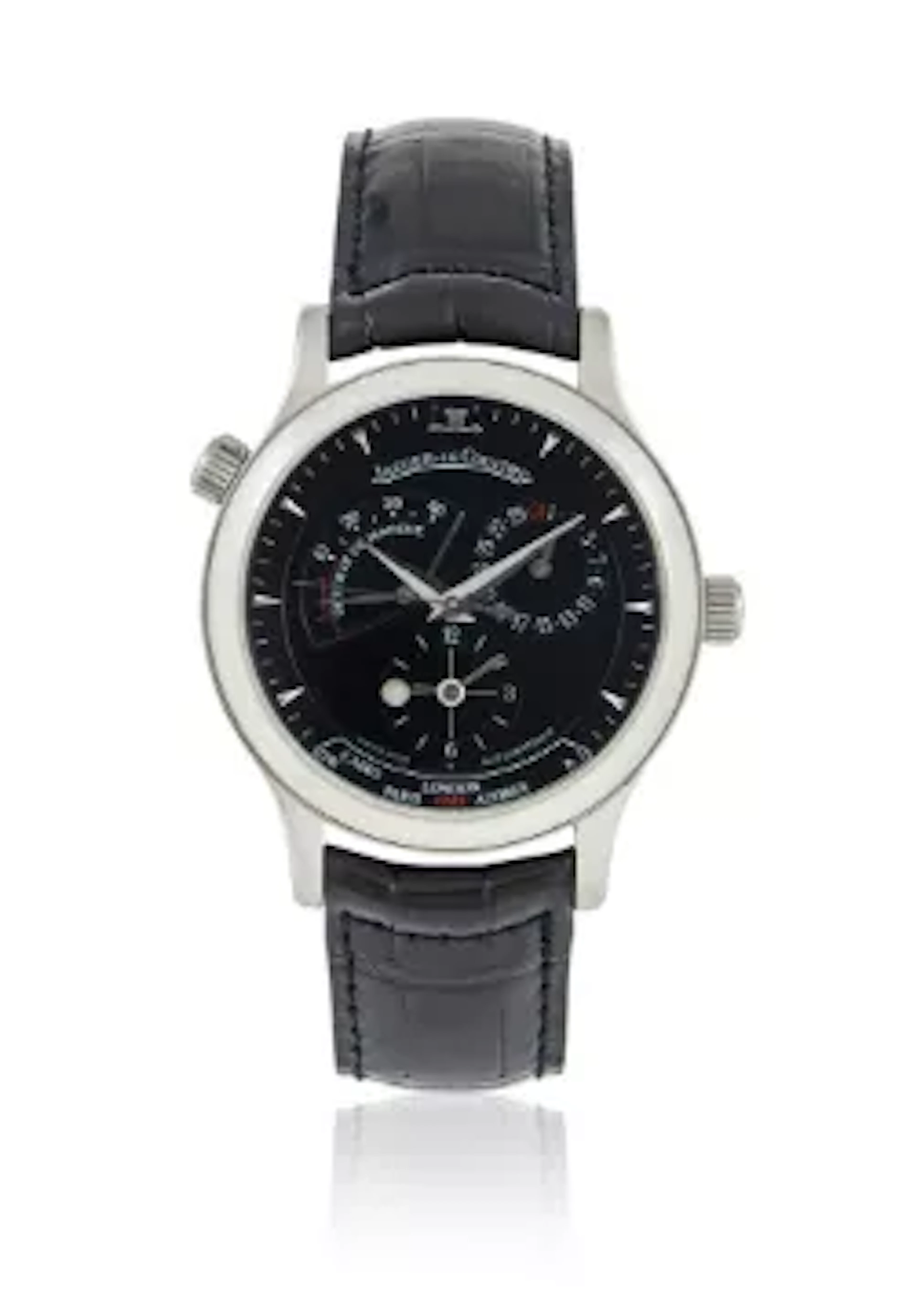 Y JAEGER LECOULTRE, MASTER GEOGRAPHIC, REF. 142.8.92.S, A STAINLESS