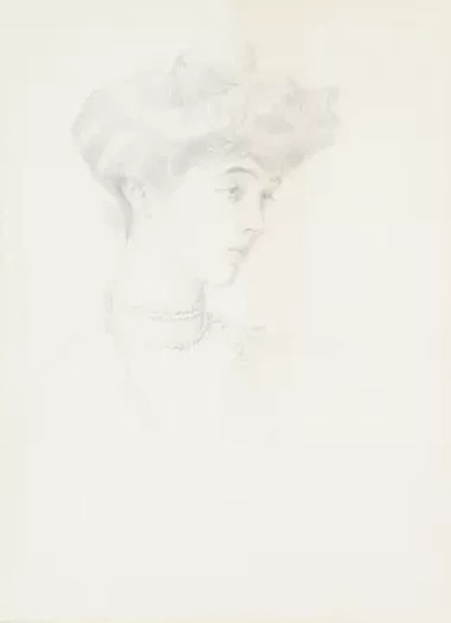 VIOLET, DUCHESS OF RUTLAND (BRITISH 1856-1937), PORTRAIT OF CONSUELO