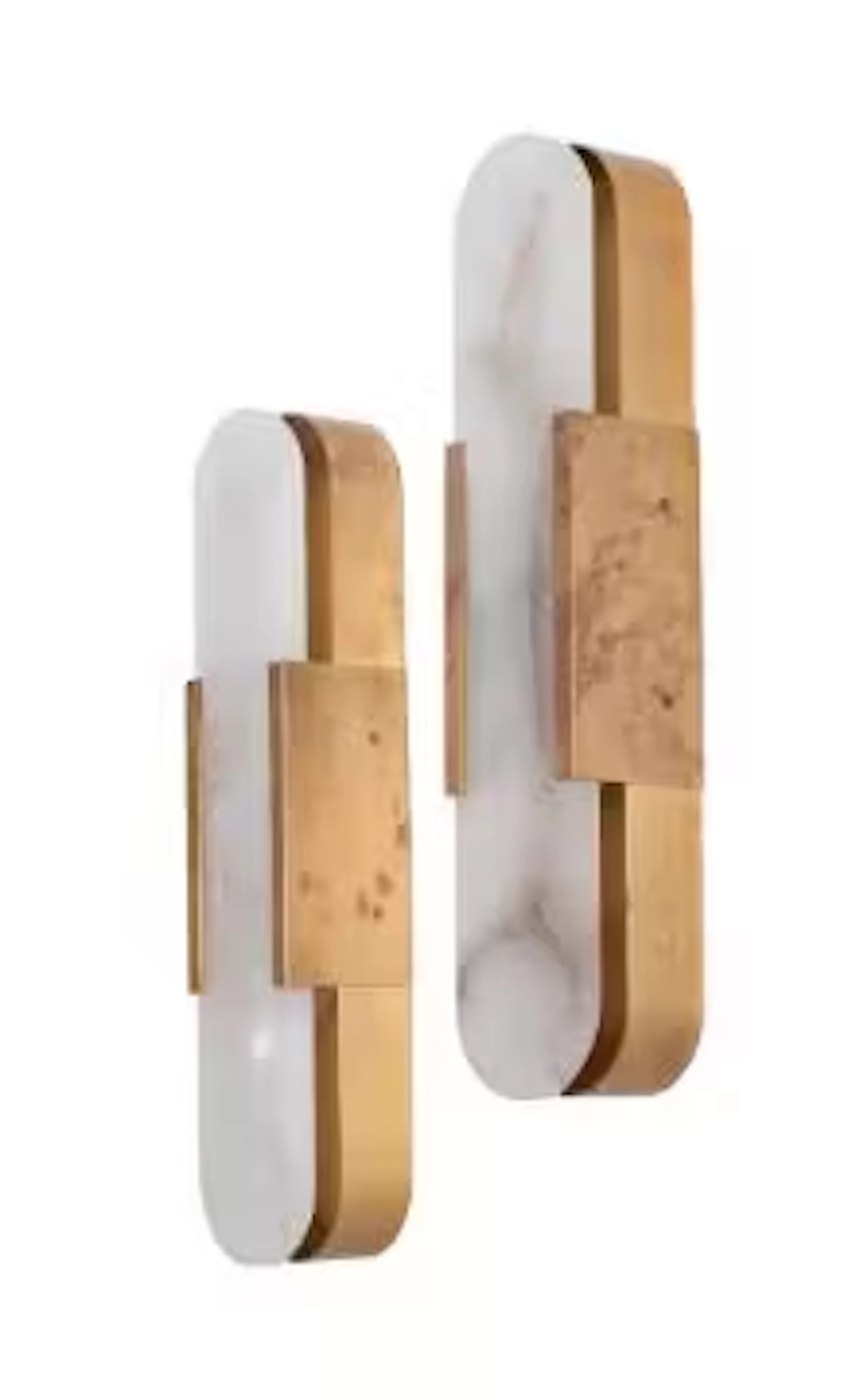 KELLY WEARSTLER (AMERICAN), A 'MELANGE ELONGATED SCONCE', MODERN