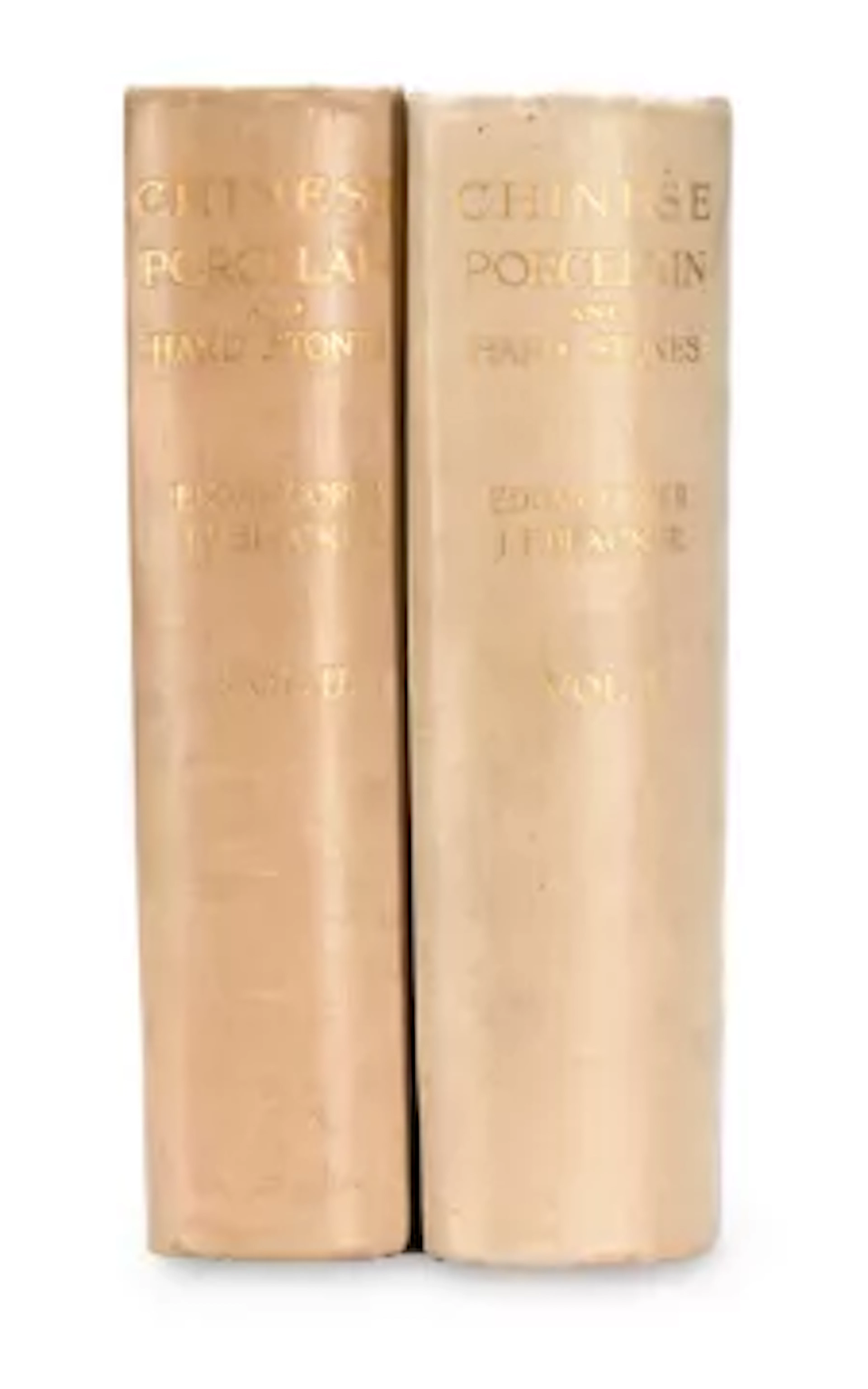 Ɵ Chinese Porcelain and Hard Stones, Vol 1 & 2, London, Bernard Quaritch, 1911