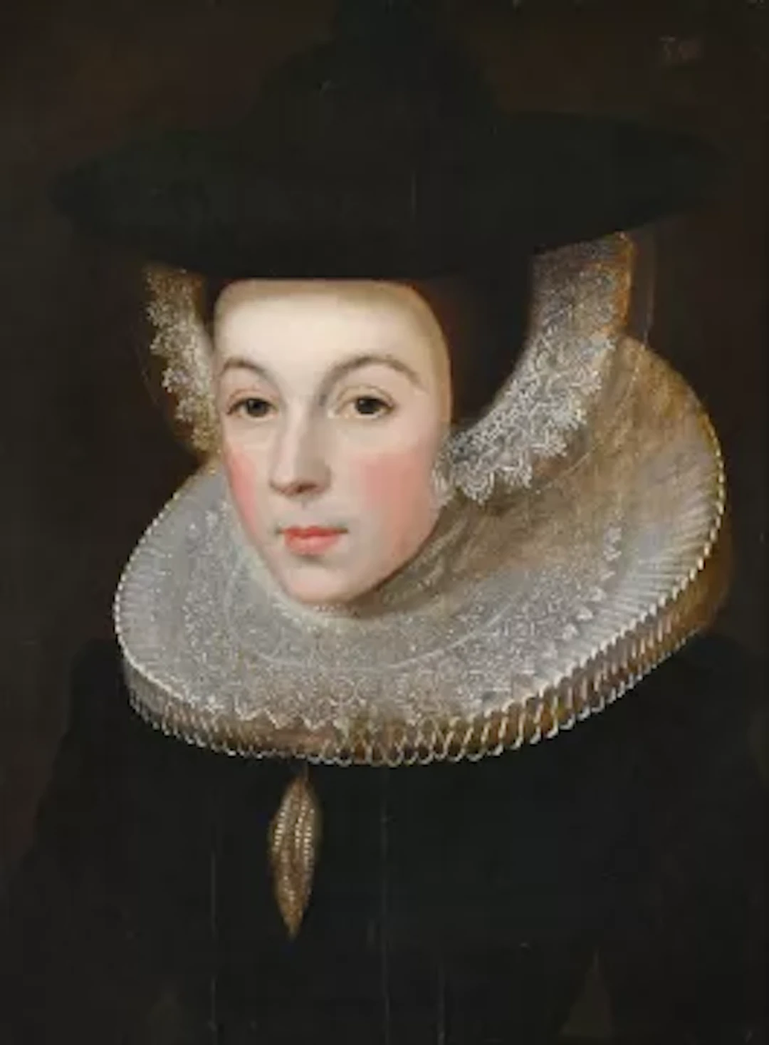 ANGLO-DUTCH SCHOOL (CIRCA 1600), PORTRAIT OF A LADY, BUST-LENGTH