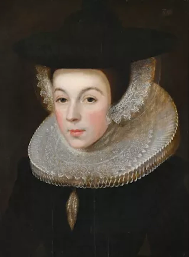 ANGLO-DUTCH SCHOOL (CIRCA 1600), PORTRAIT OF A LADY, BUST-LENGTH