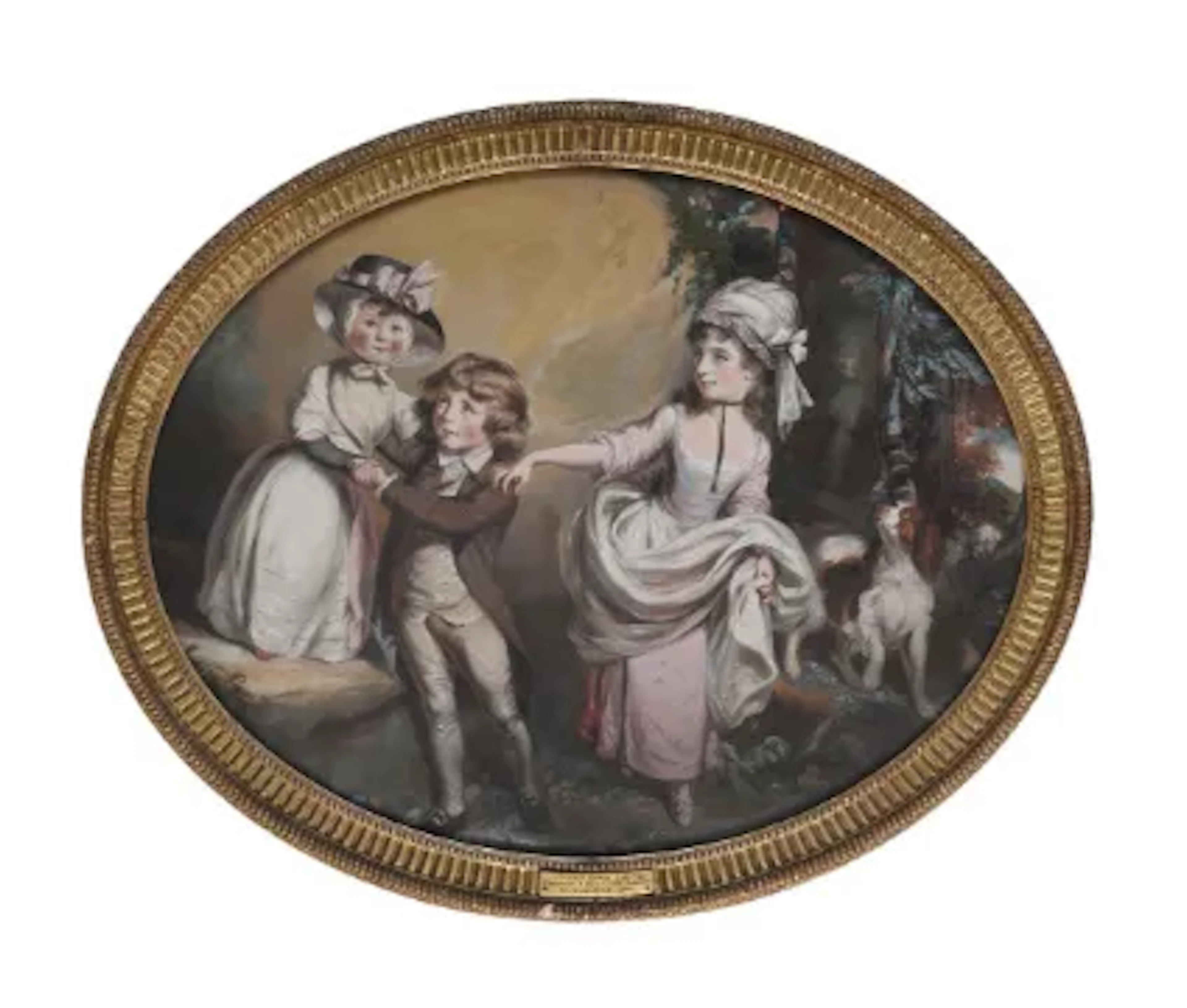 DANIEL GARDNER (BRITISH 1750-1805), PORTRAIT GROUP OF VISOUNT BROME (1774-1823)