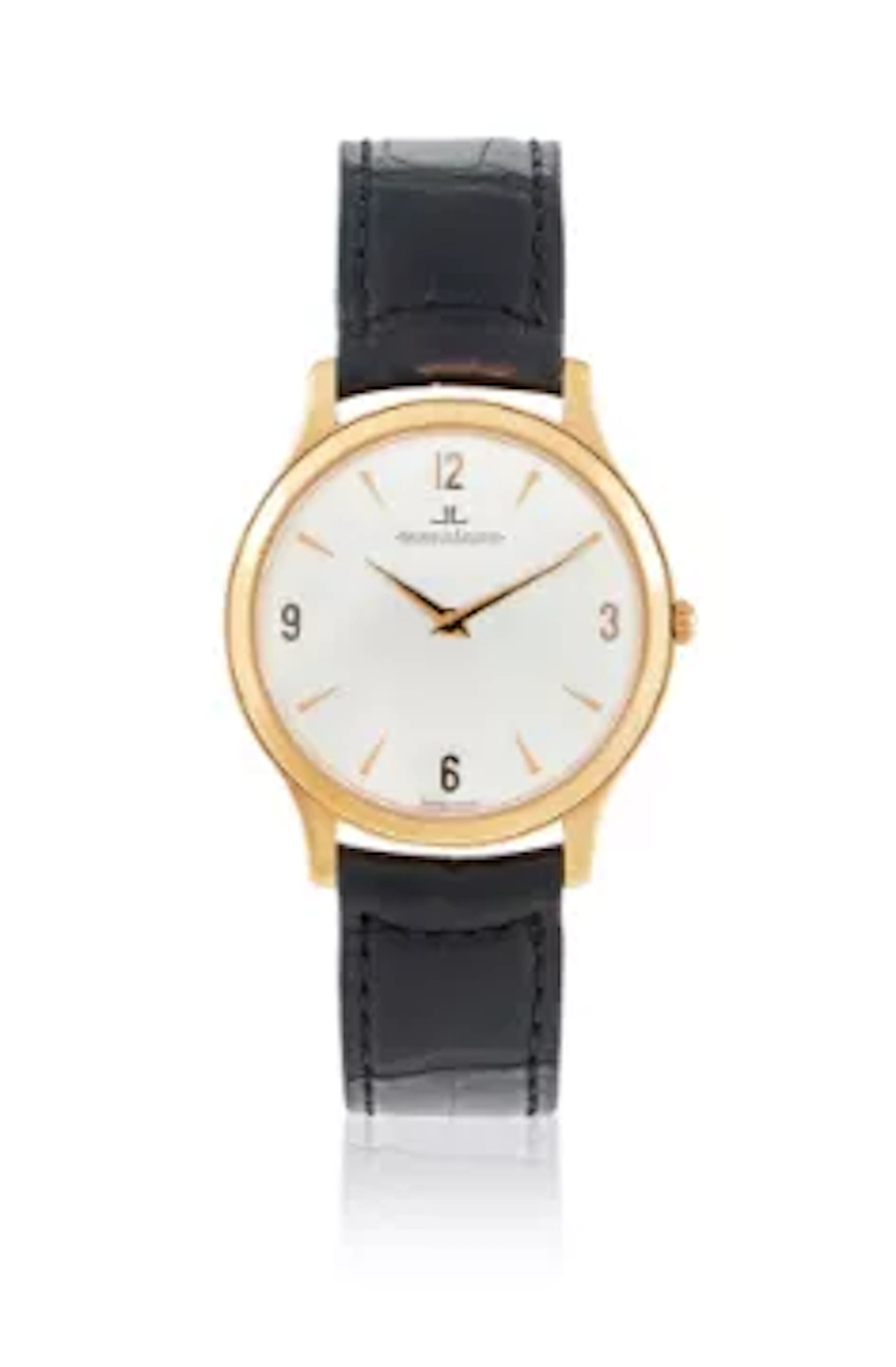 Y JAEGER LECOULTRE, REF. 145.2.79.S, AN 18 CARAT GOLD WRISTWATCH