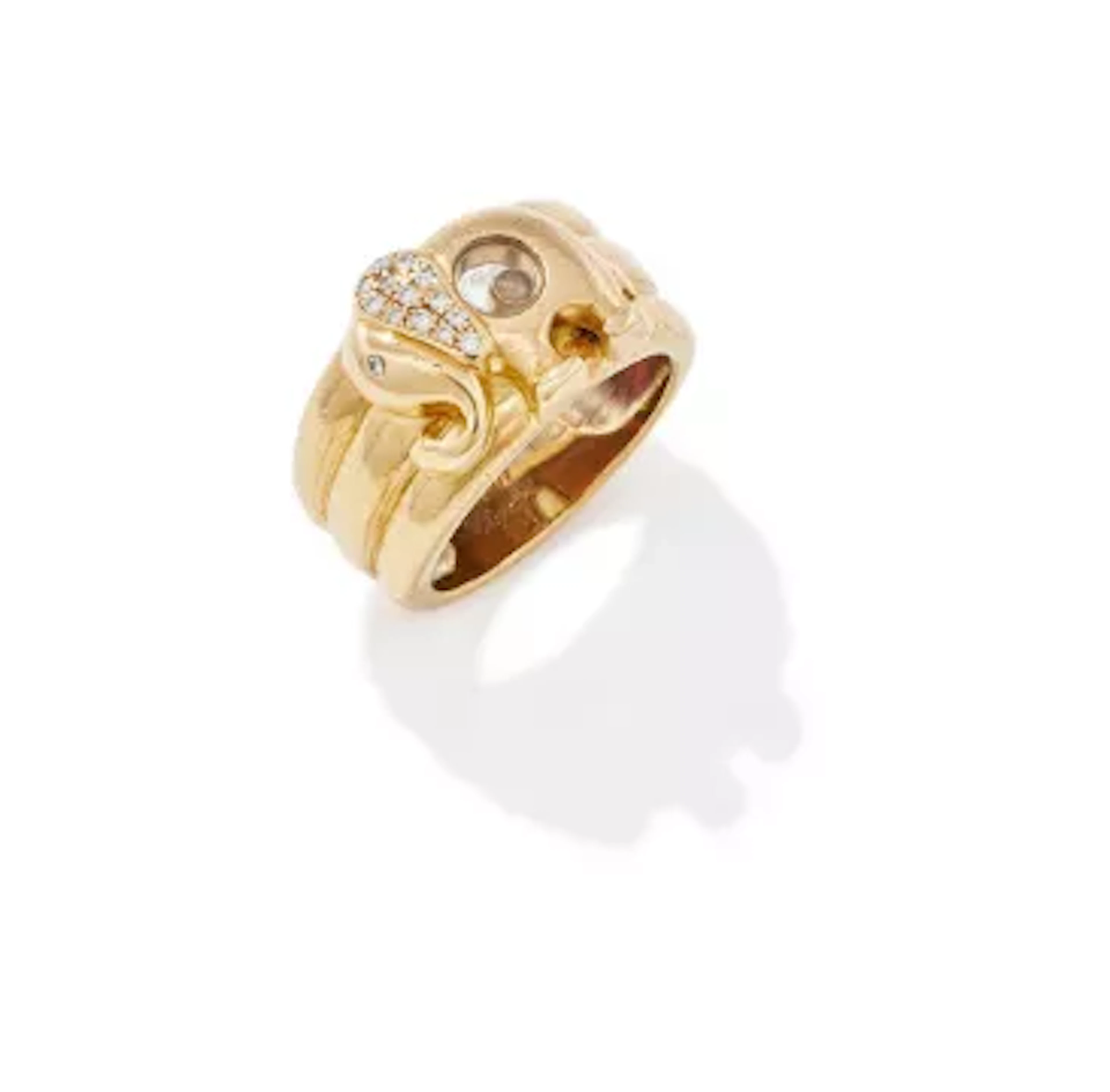 CHOPARD, A 'HAPPY DIAMONDS' DRESS RING