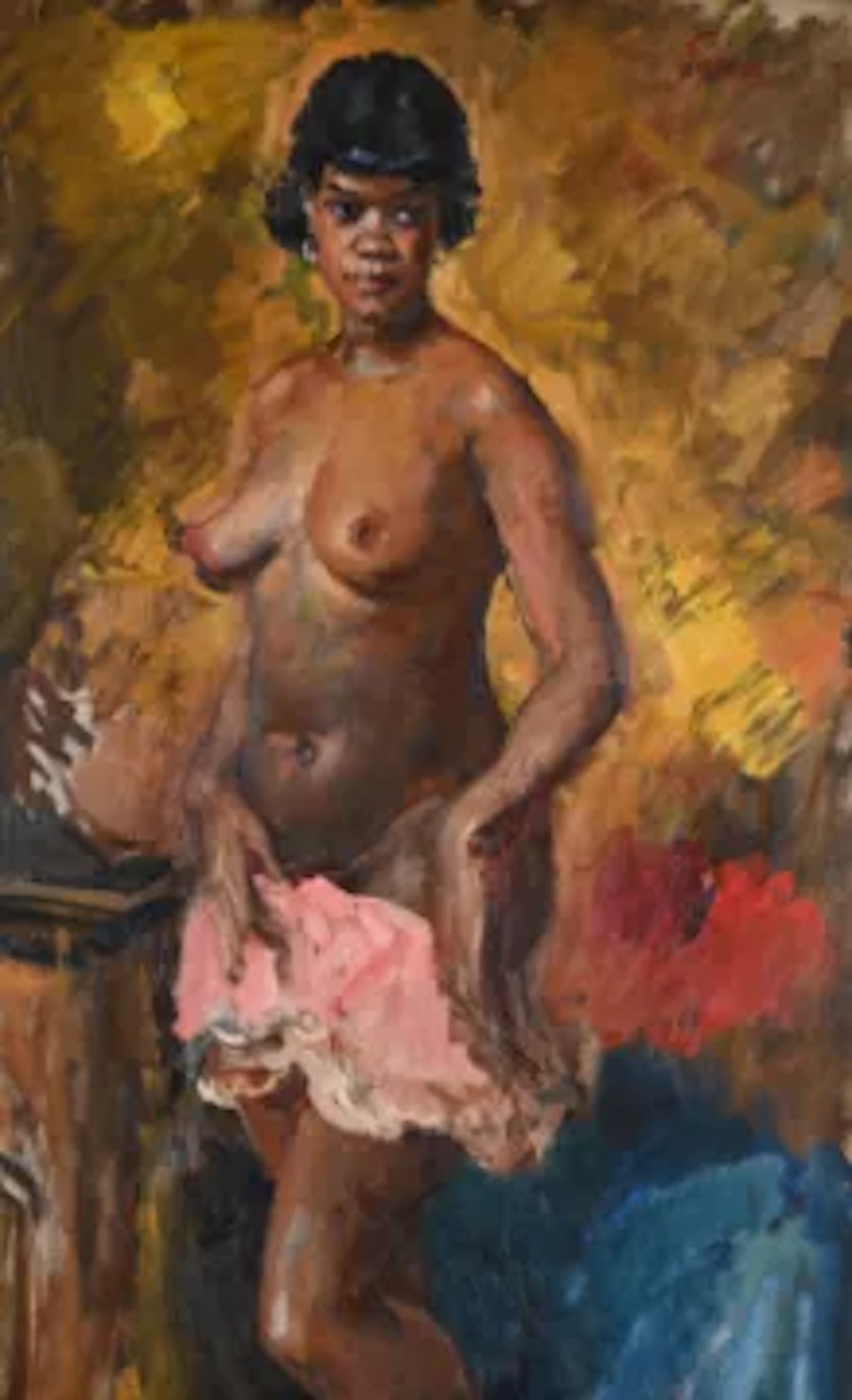 λ AUGUSTUS JOHN (BRITISH 1878-1961), MODEL FROM BRITISH GUIANA
