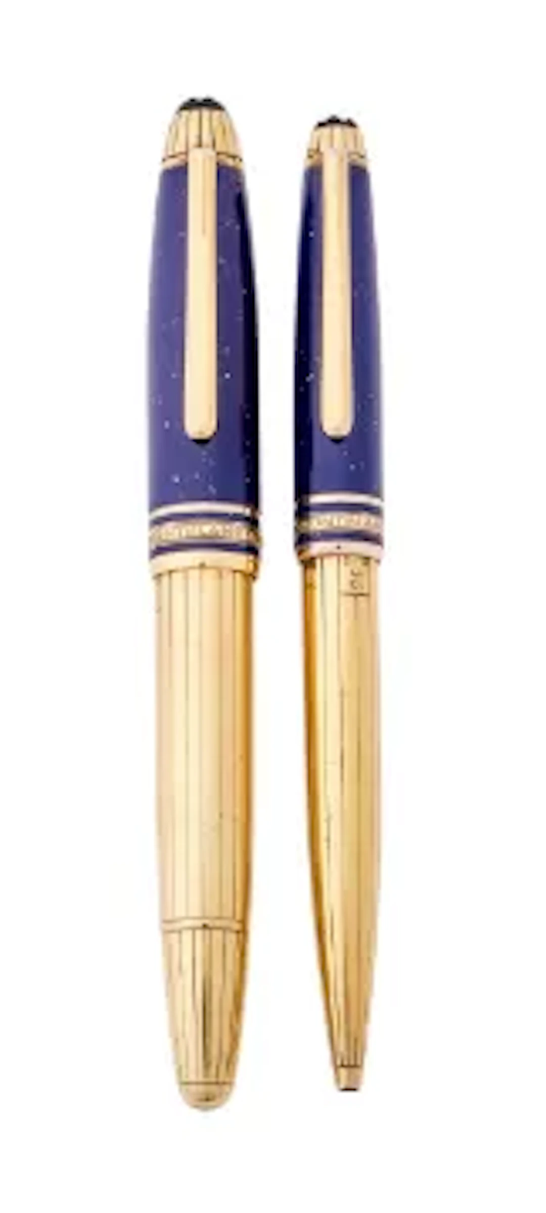 MONTBLANC, MEISTERSTÜCK, RAMSES II, A SILVER GILT FOUNTAIN PEN AND