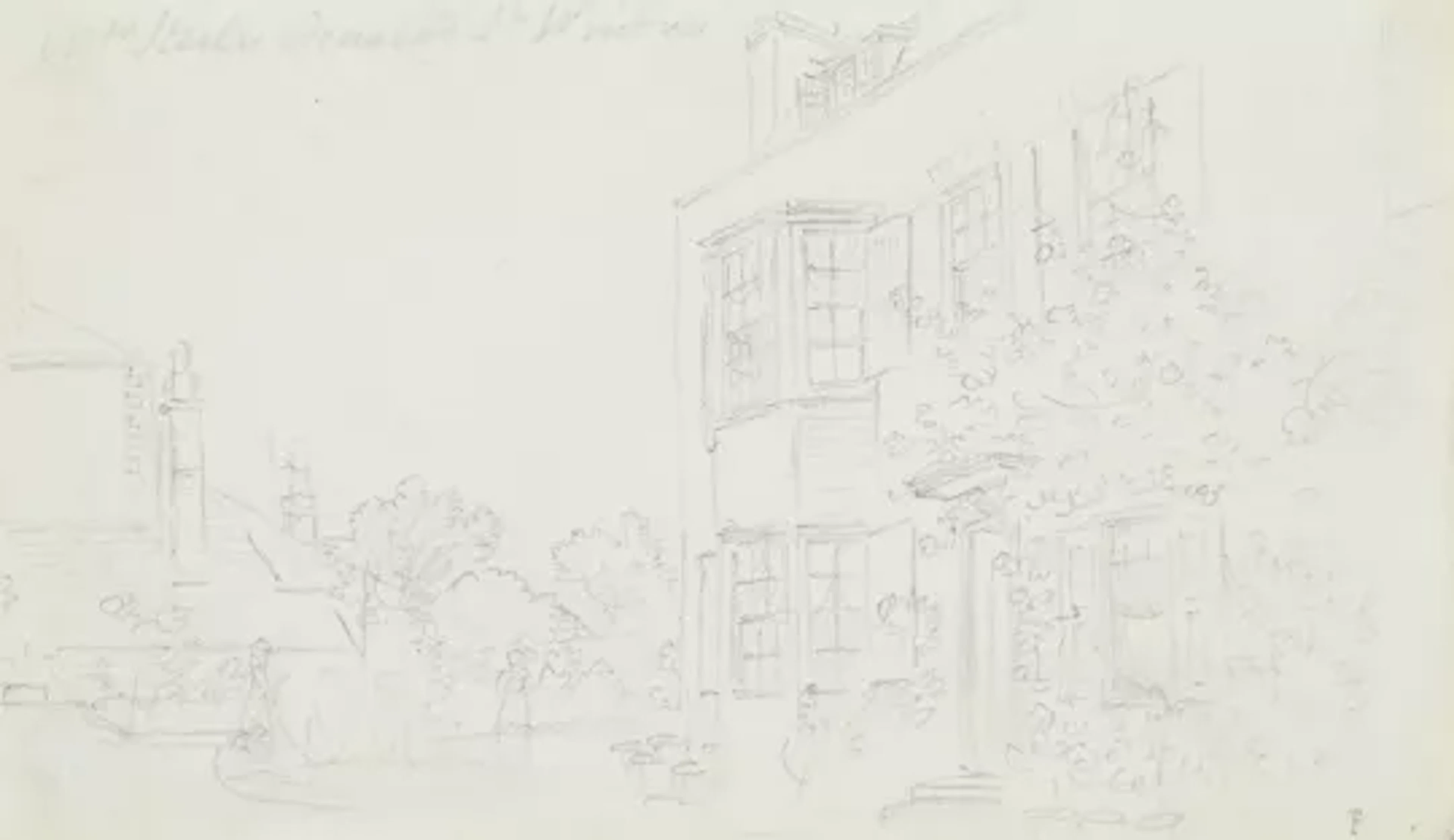 PAUL SANDBY, R.A. (BRITISH 1731-1809), MRS STEELE'S HOUSE, PEASCOD