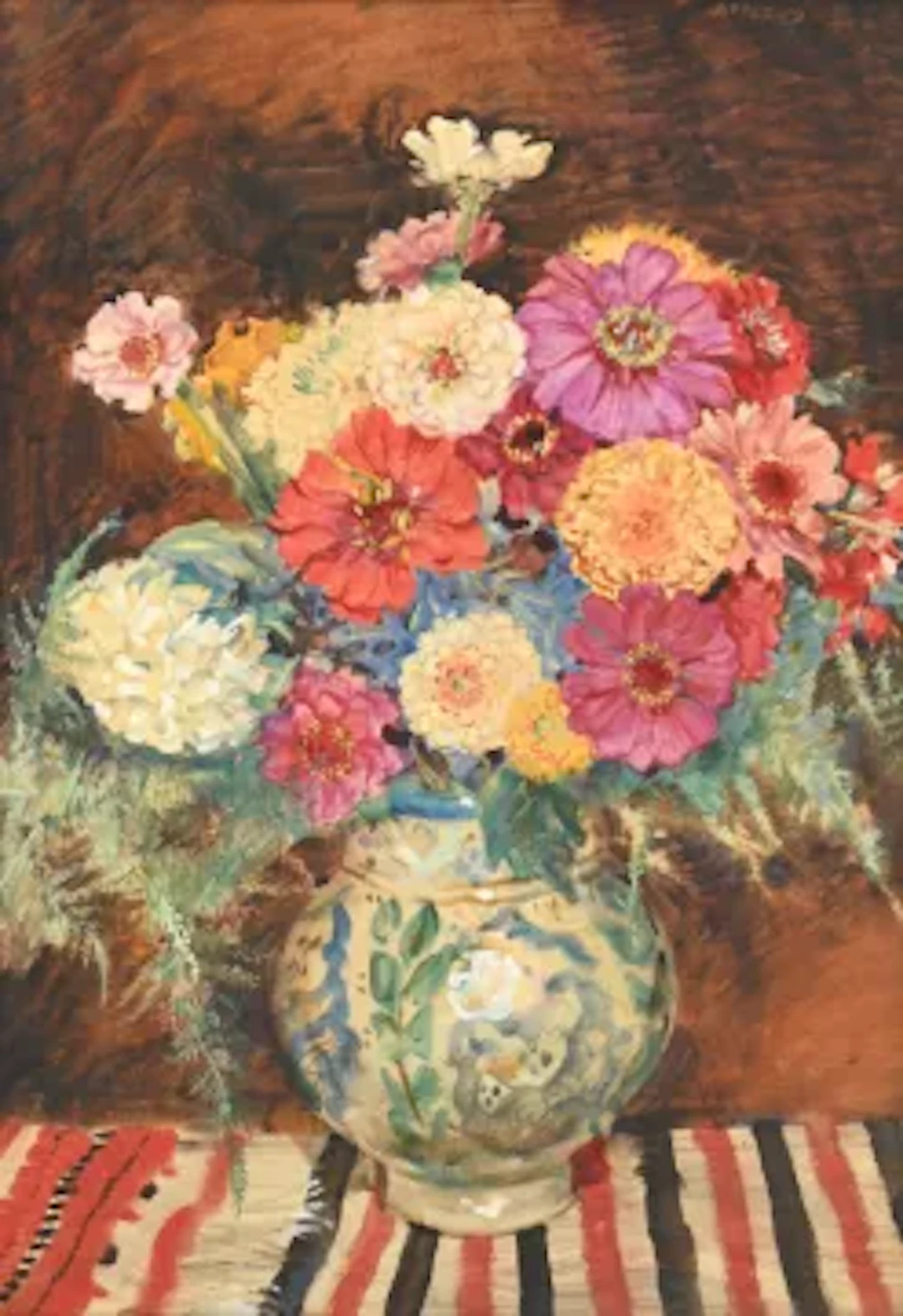 λ GEORGE OWEN WYNNE APPERLEY (BRITISH 1884-1960), MOORISH FLOWERS 2