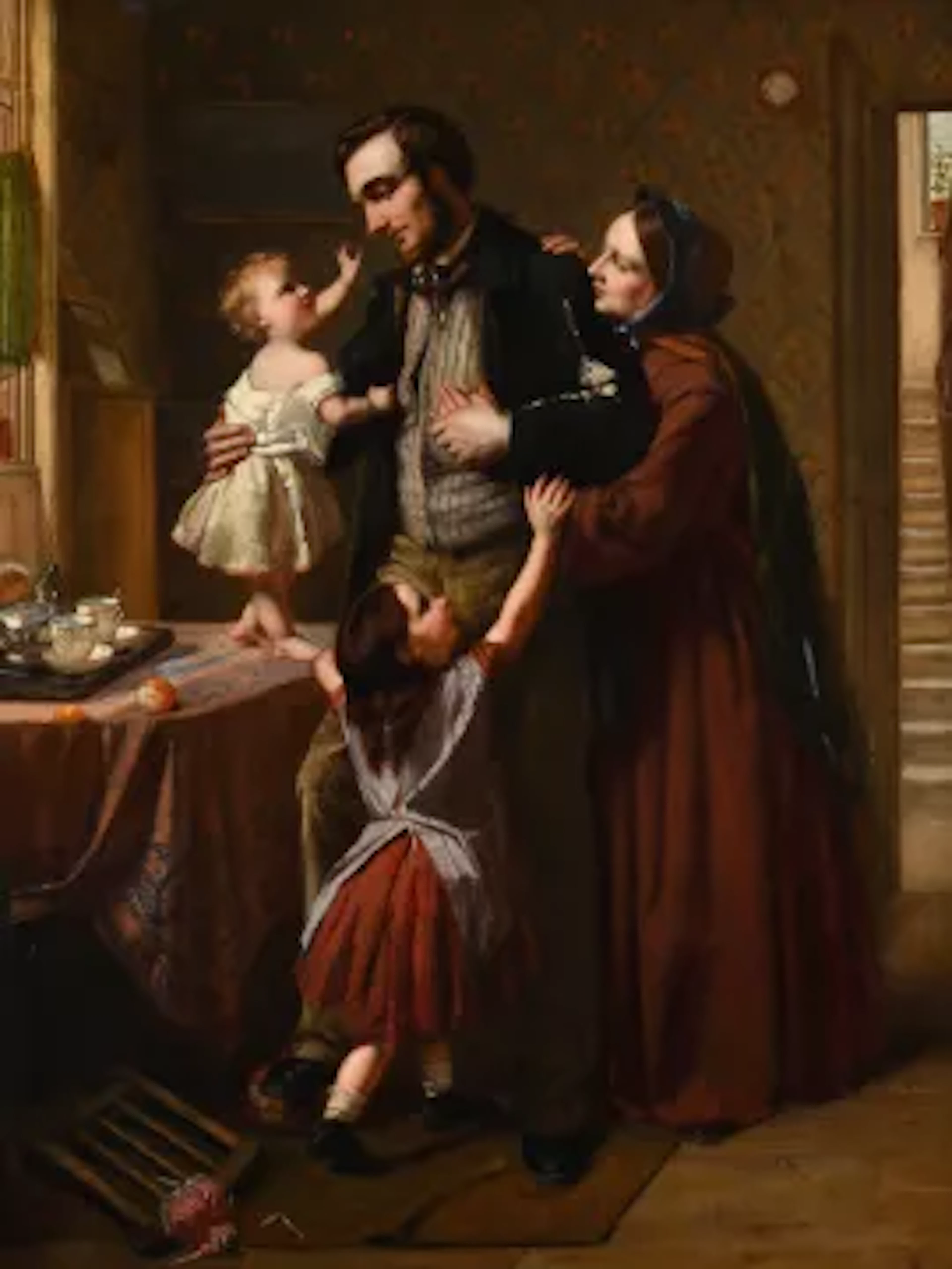 GUSTAV POPE (BRITISH 1831-1910), THE HOMECOMING