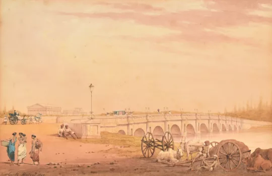 JUSTINIAN WALTER GANTZ (BRITISH 1802-1862), VIEW OF MADRAS