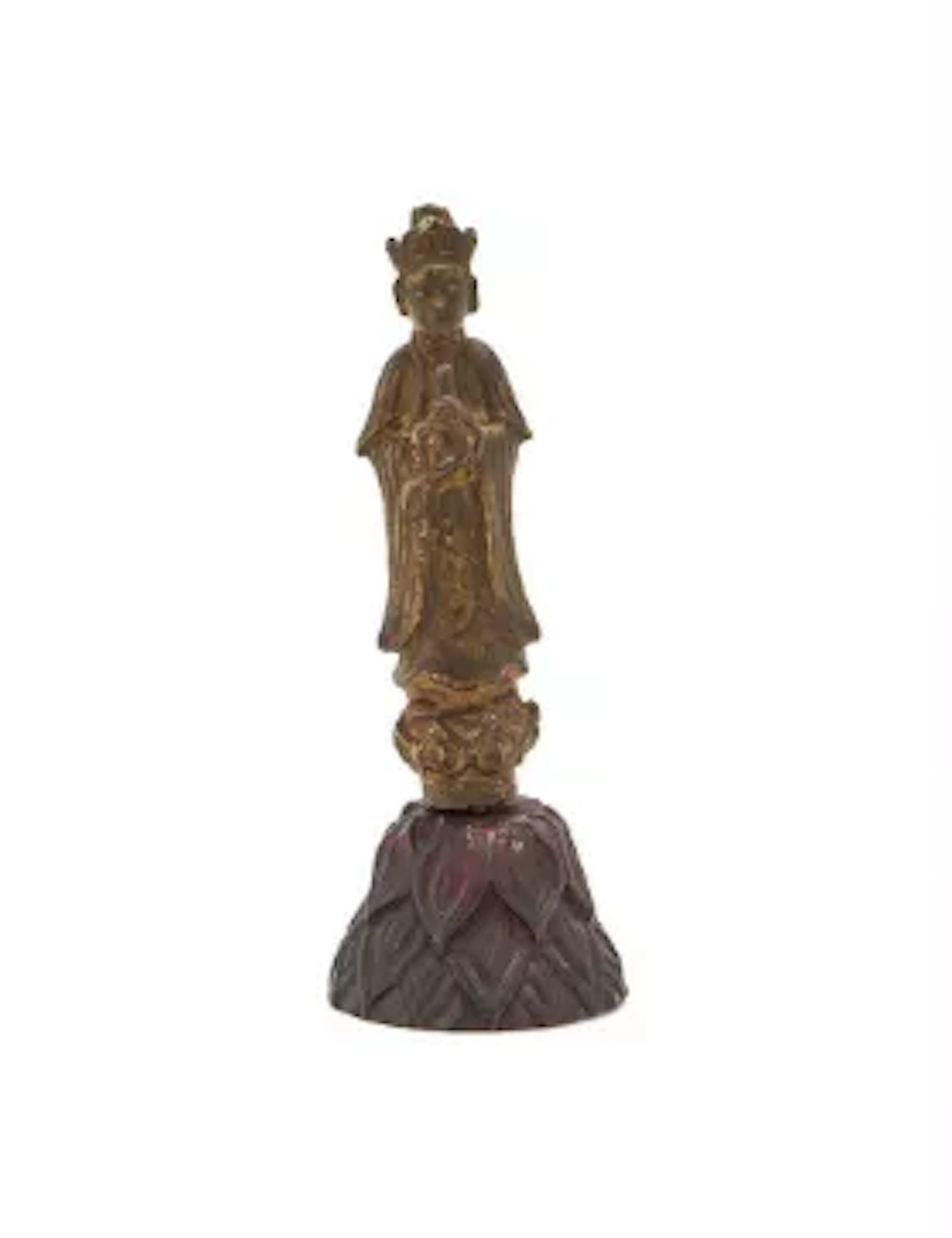 A Chinese standing figure of a Daoist Immortal