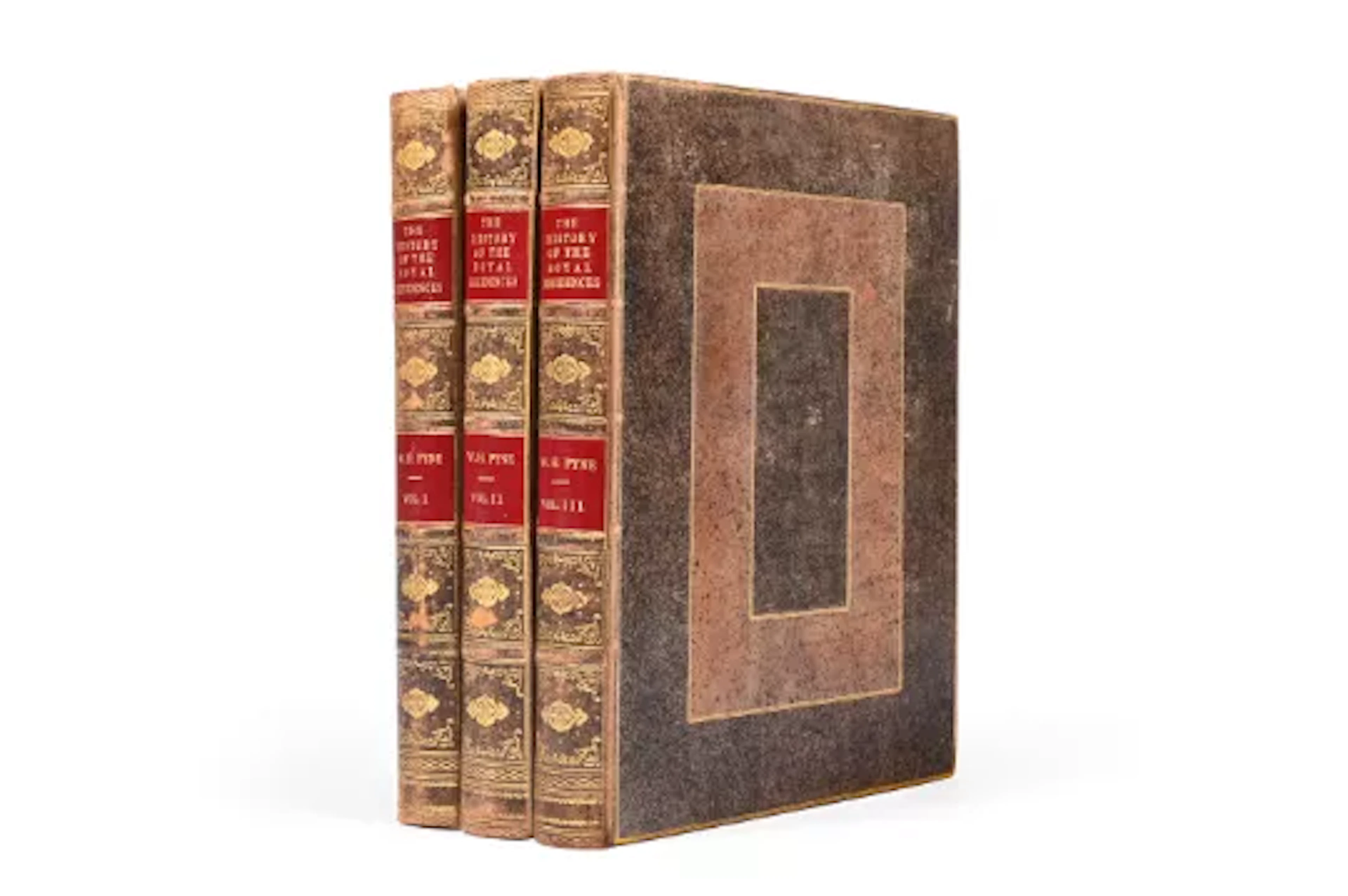 Ɵ WILLIAM HENRY PYNE, THE HISTORY OF ROYAL RESIDENCES, LONDON, 1871