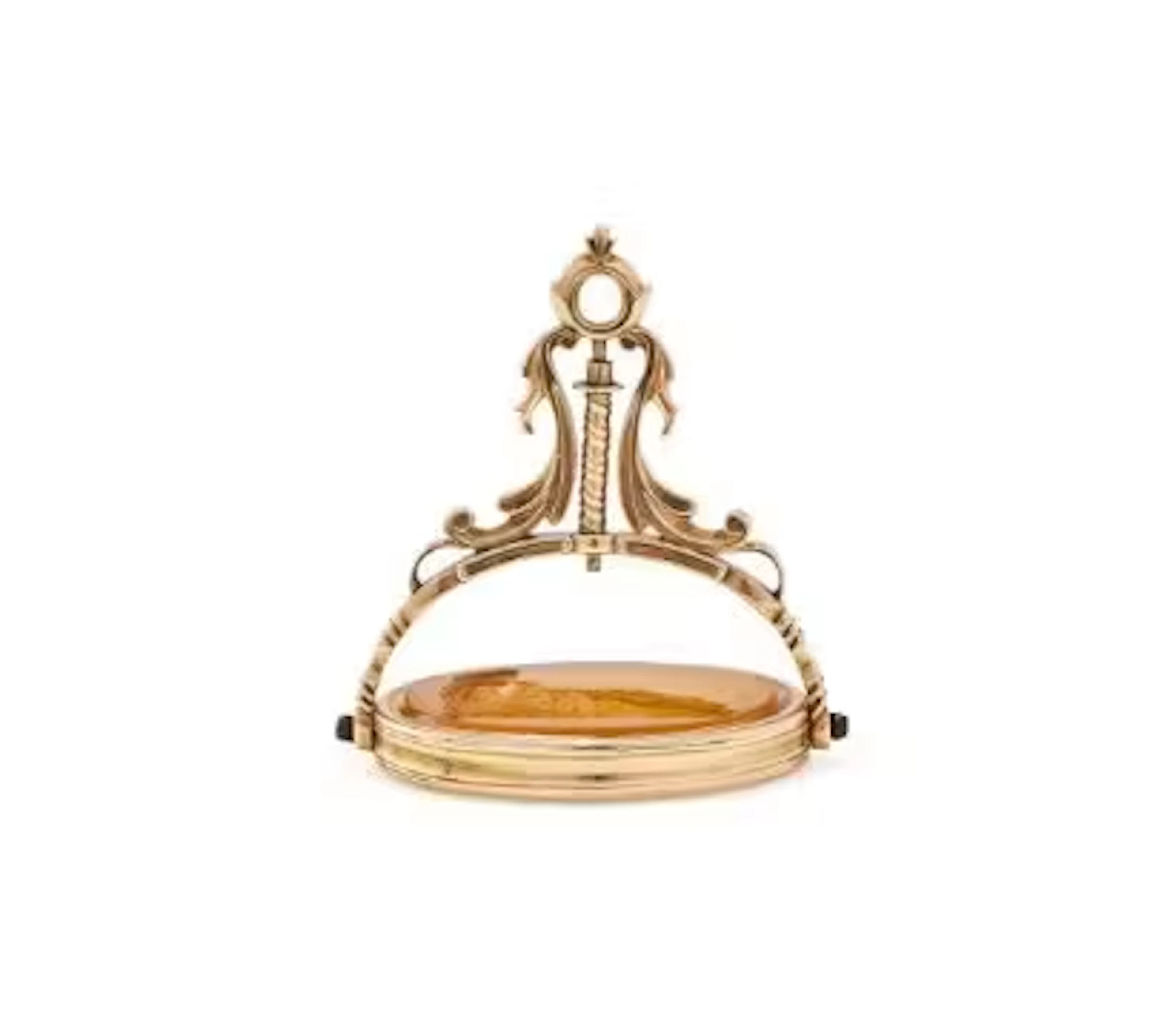 A LATE 18TH CENTURY SWIVEL FOB