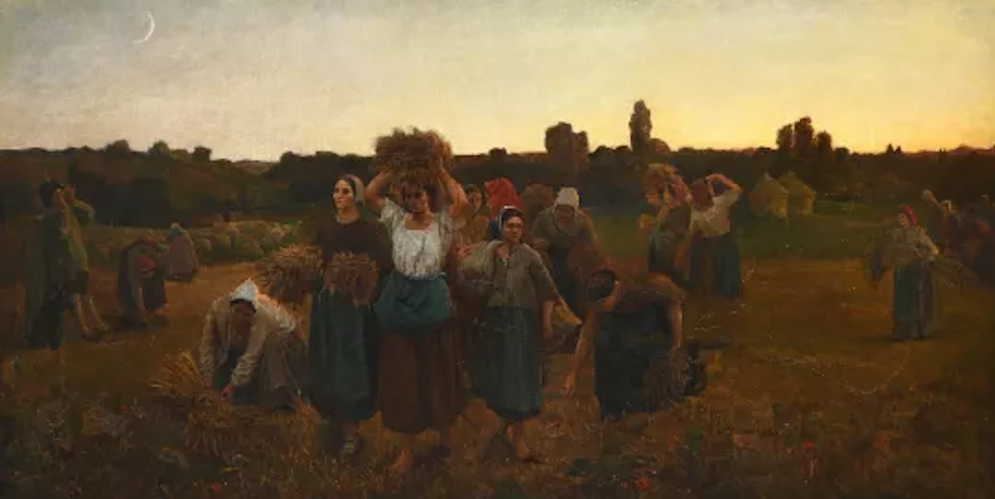 AFTER JULES BRETON, THE RECALL OF THE GLEANERS