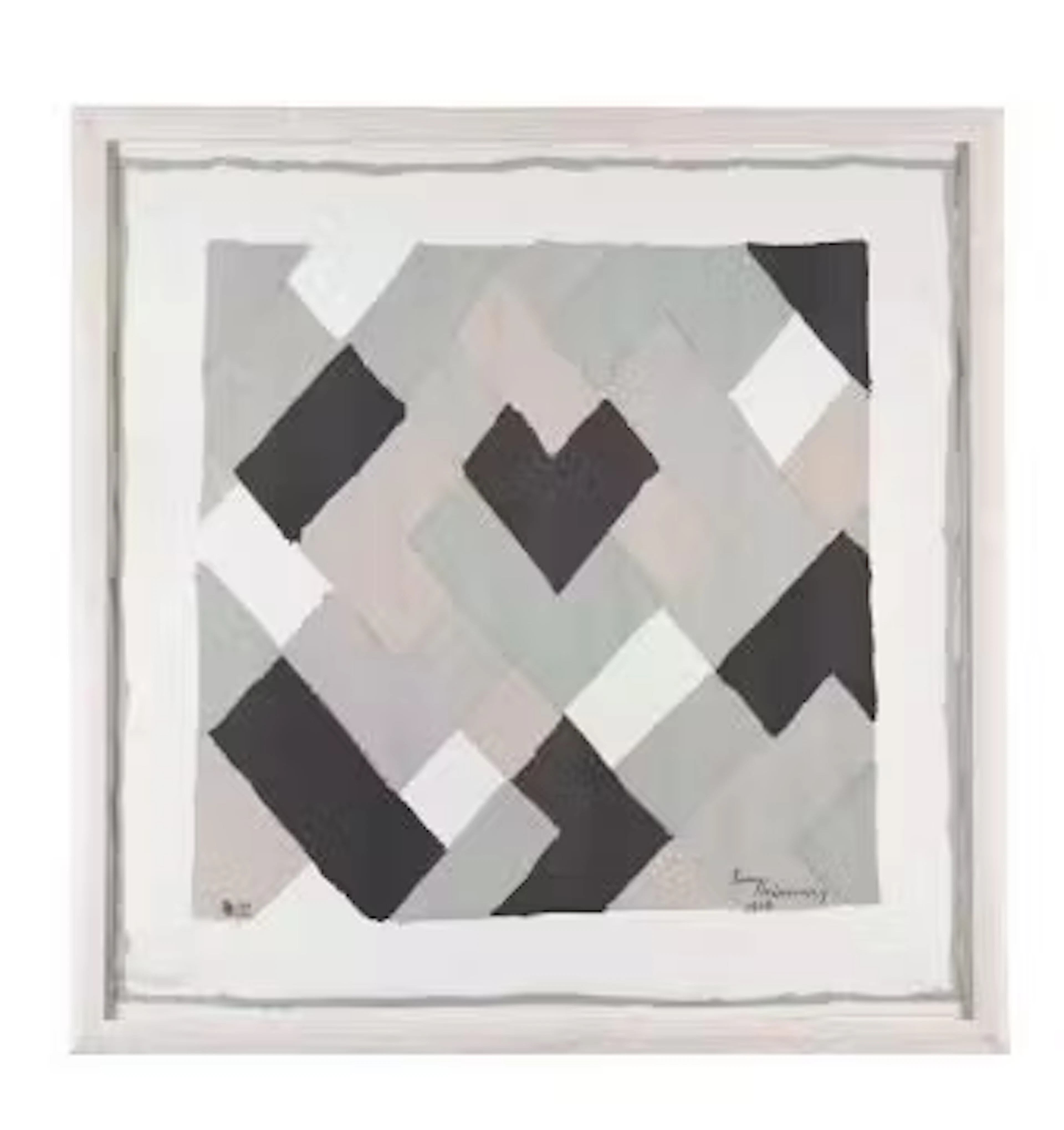 SONIA DELAUNEY (UKRAINIAN, 1885-1979), SCARF; 1969