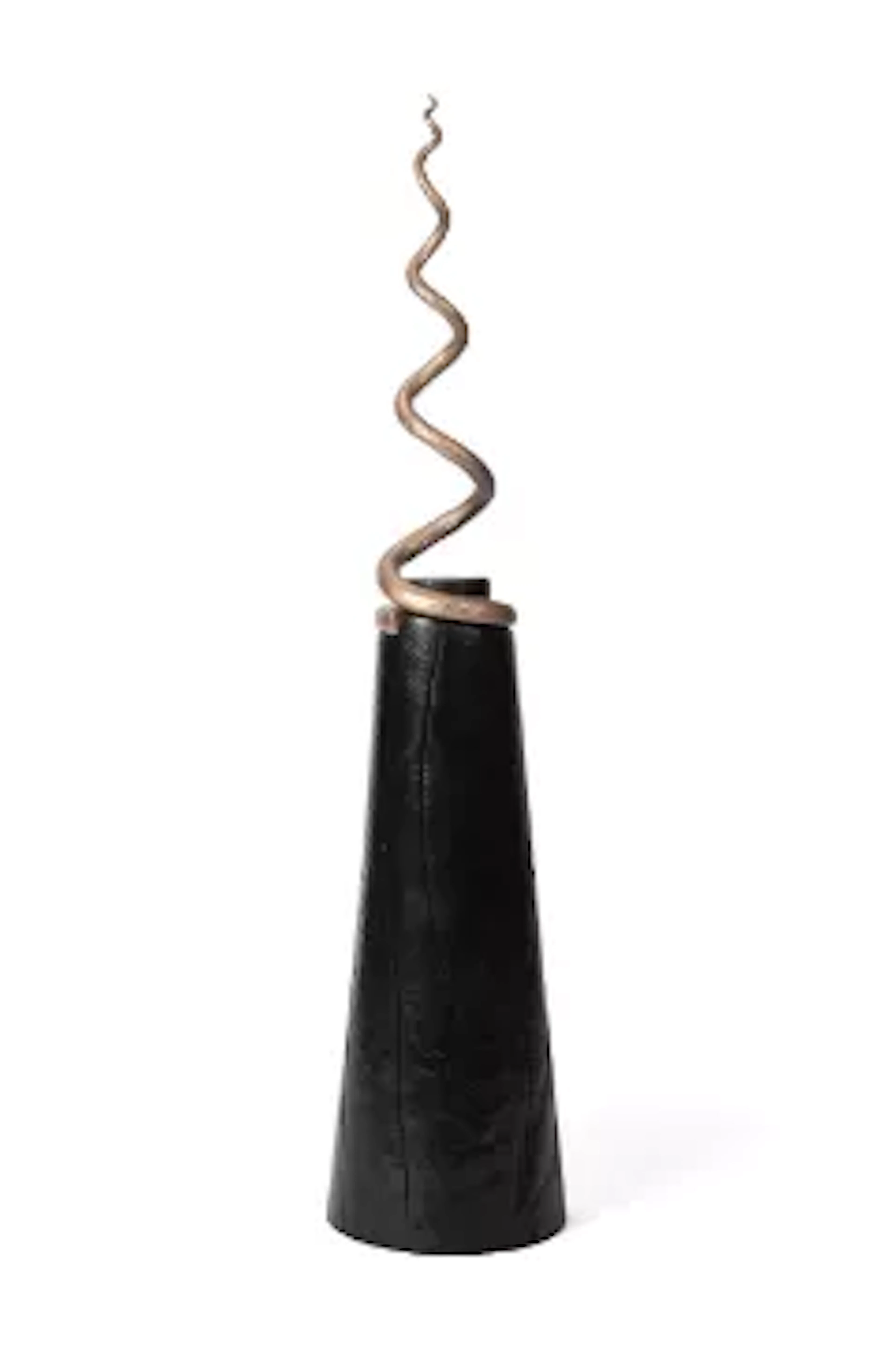 PHILIP HEARSEY (BRITISH, B.1946), 'GIANT CORKSCREW' SCULPTURE, CIRCA 2005