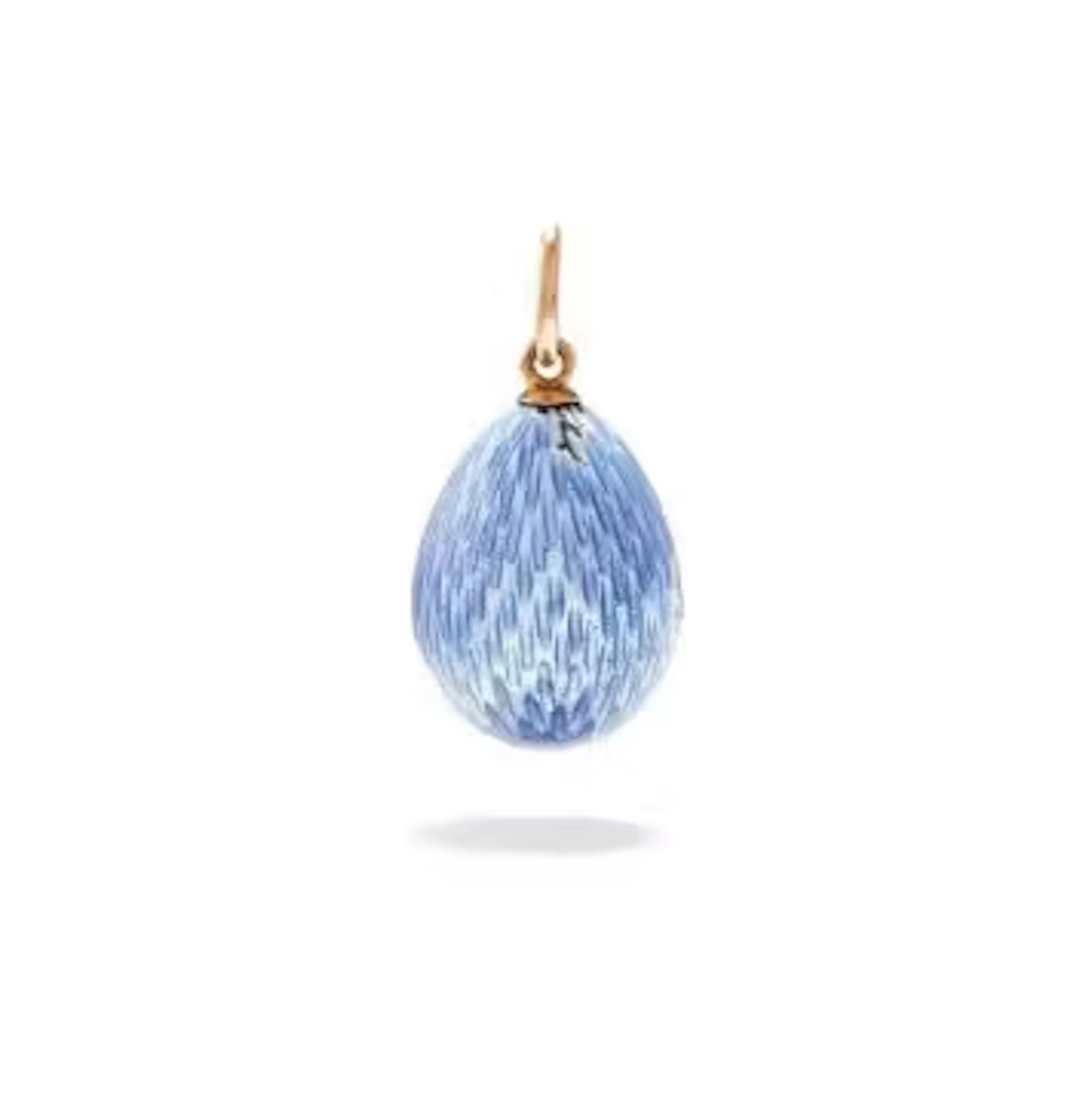 FABERGE, AN ENAMEL EGG PENDANT