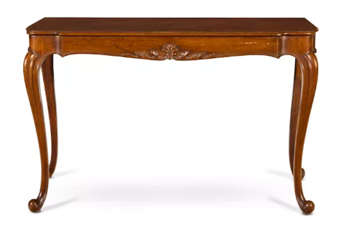 A HARDWOOD SIDE TABLE, INDIAN, CIRCA 1900