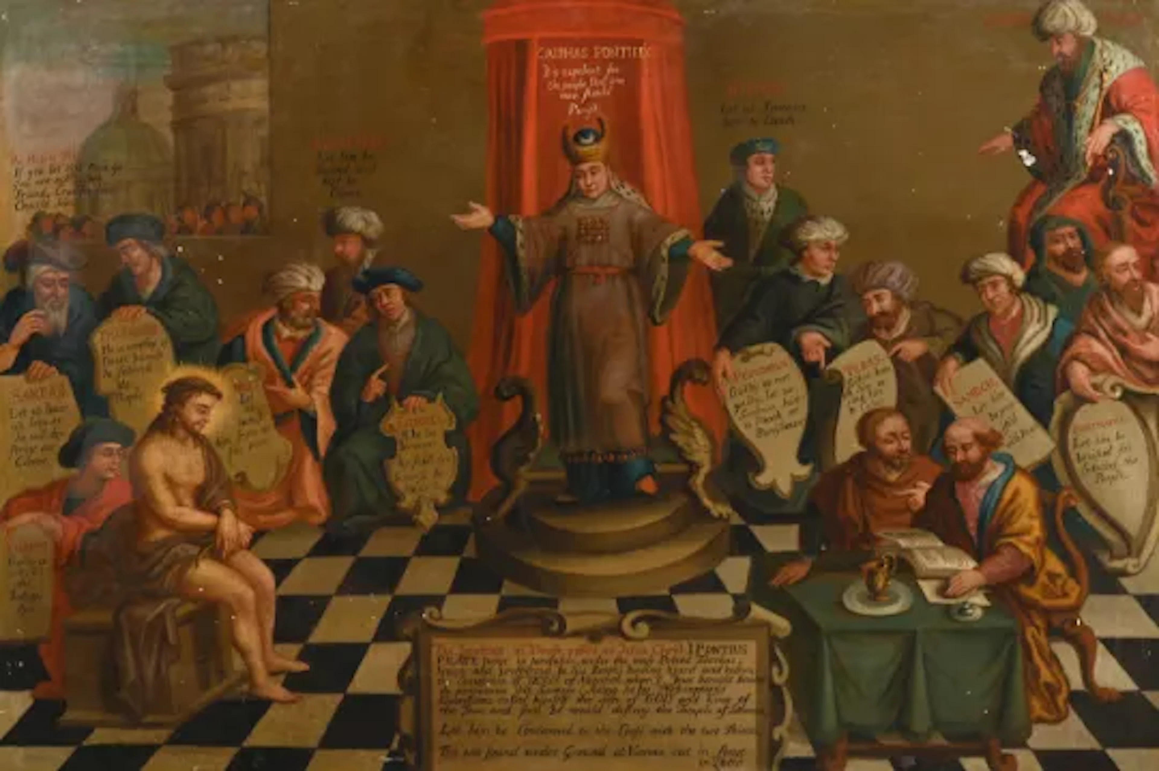 ENGLISH PROVINCIAL SCHOOL (LATE 17TH/ EARLY 18TH CENTURY), THE SENTENCING