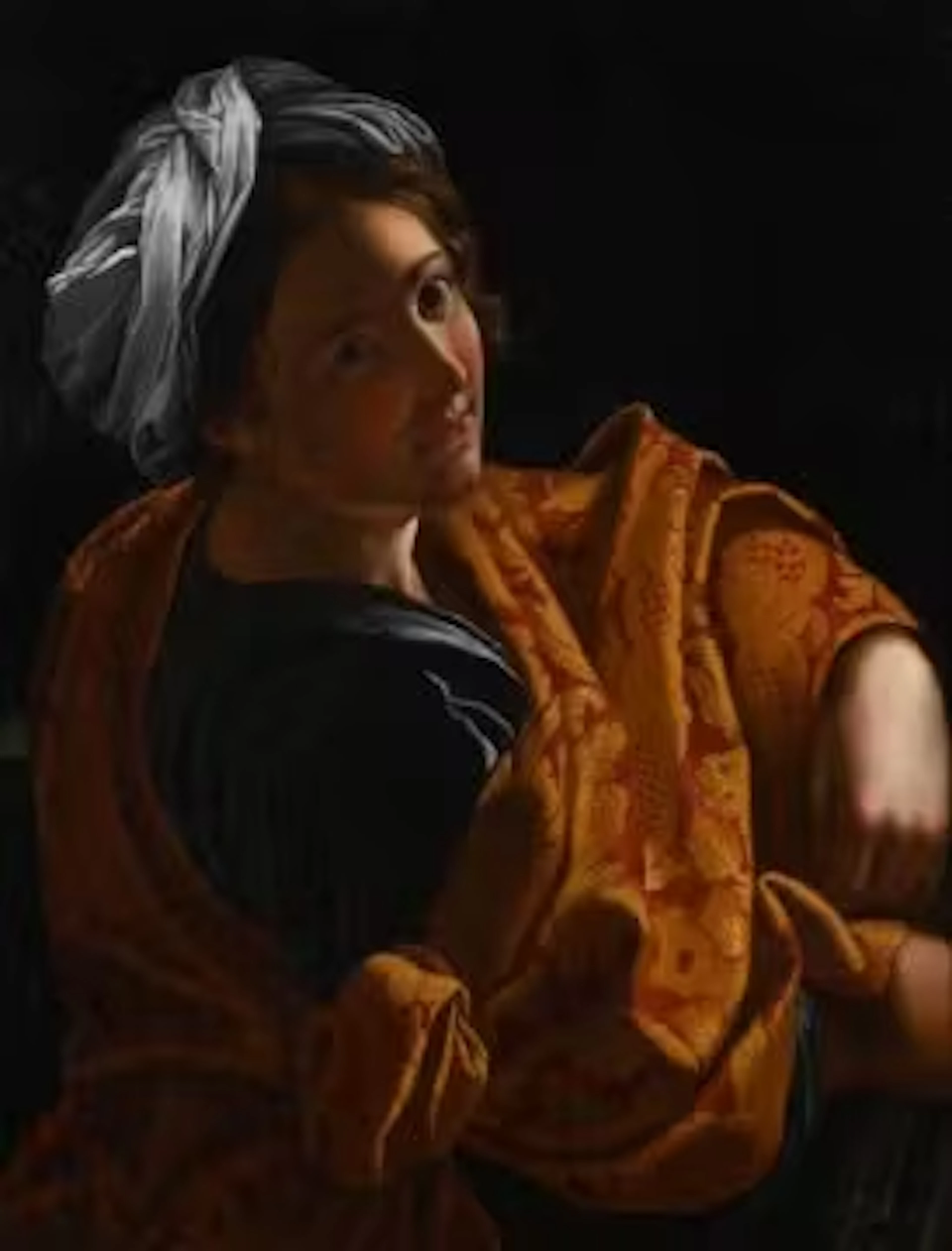 AFTER ORAZIO GENTILESCHI (POSSIBILY 18TH CENTURY), PORTRAIT OF A YOUNG