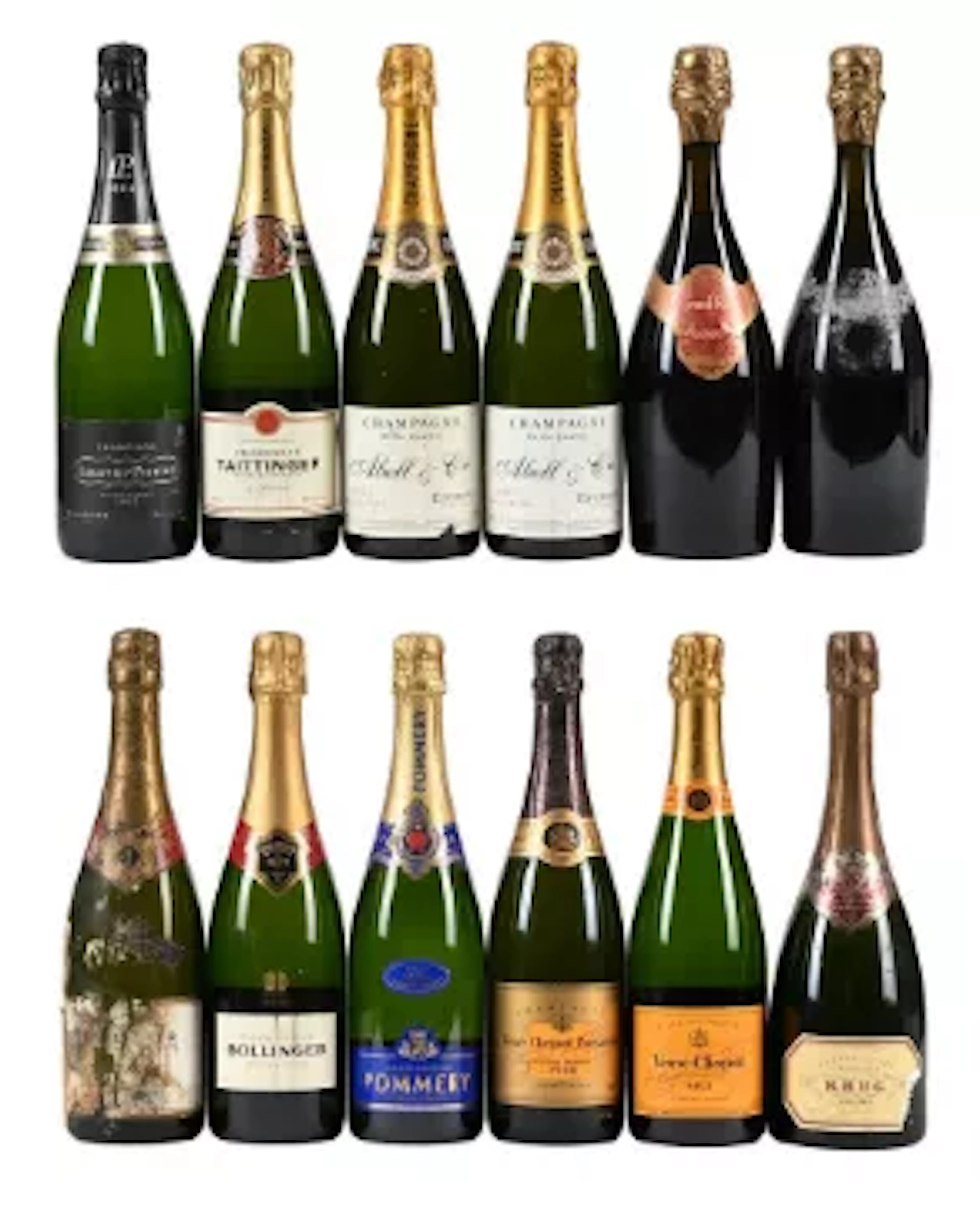 1975/2004 Mixed Lot of Vintage and Non-Vintage Champagne