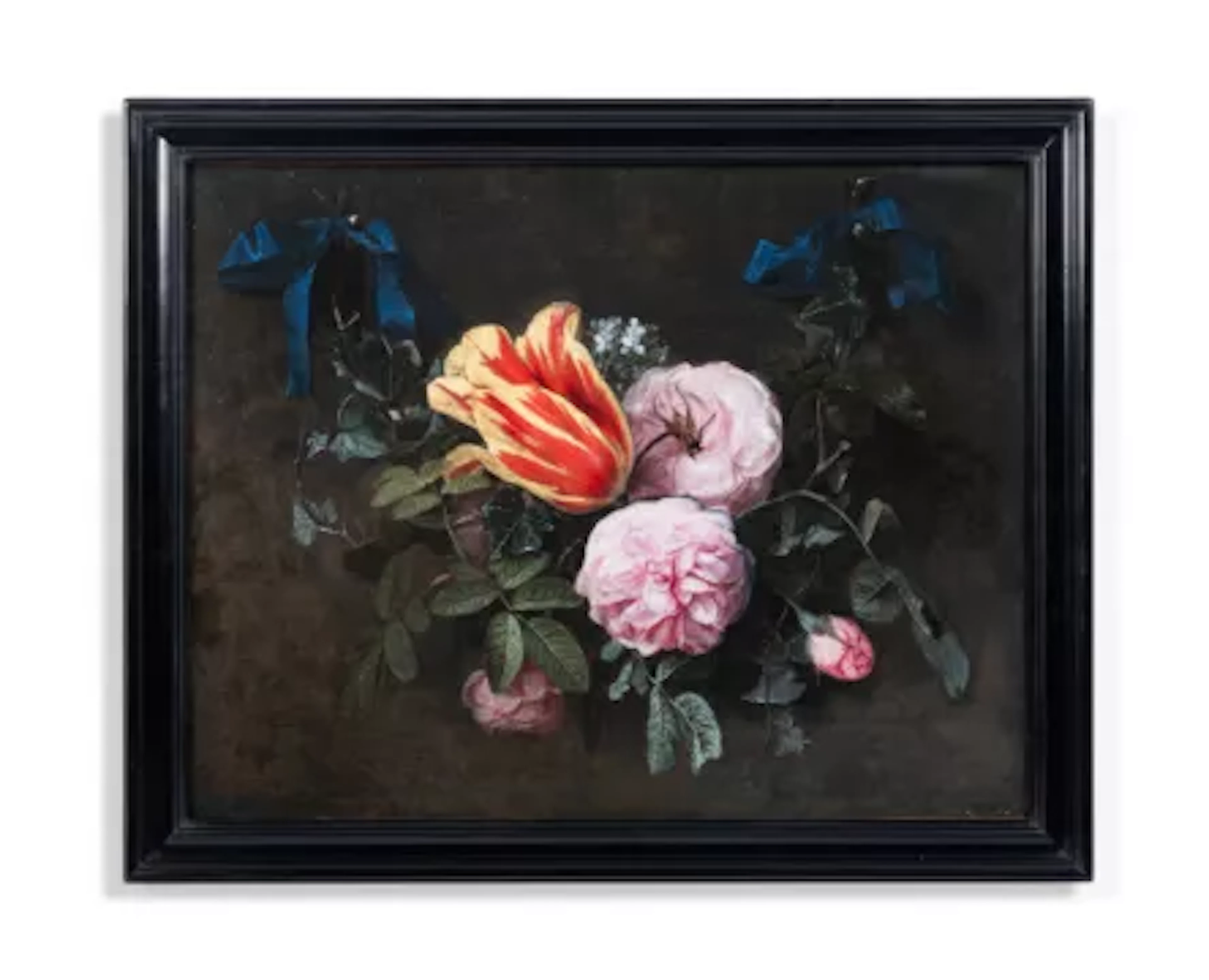 ATTRIBUTED TO CORNELIUS KICK (DUTCH 1634-1681), STILL-LIFE OF A GARLAND