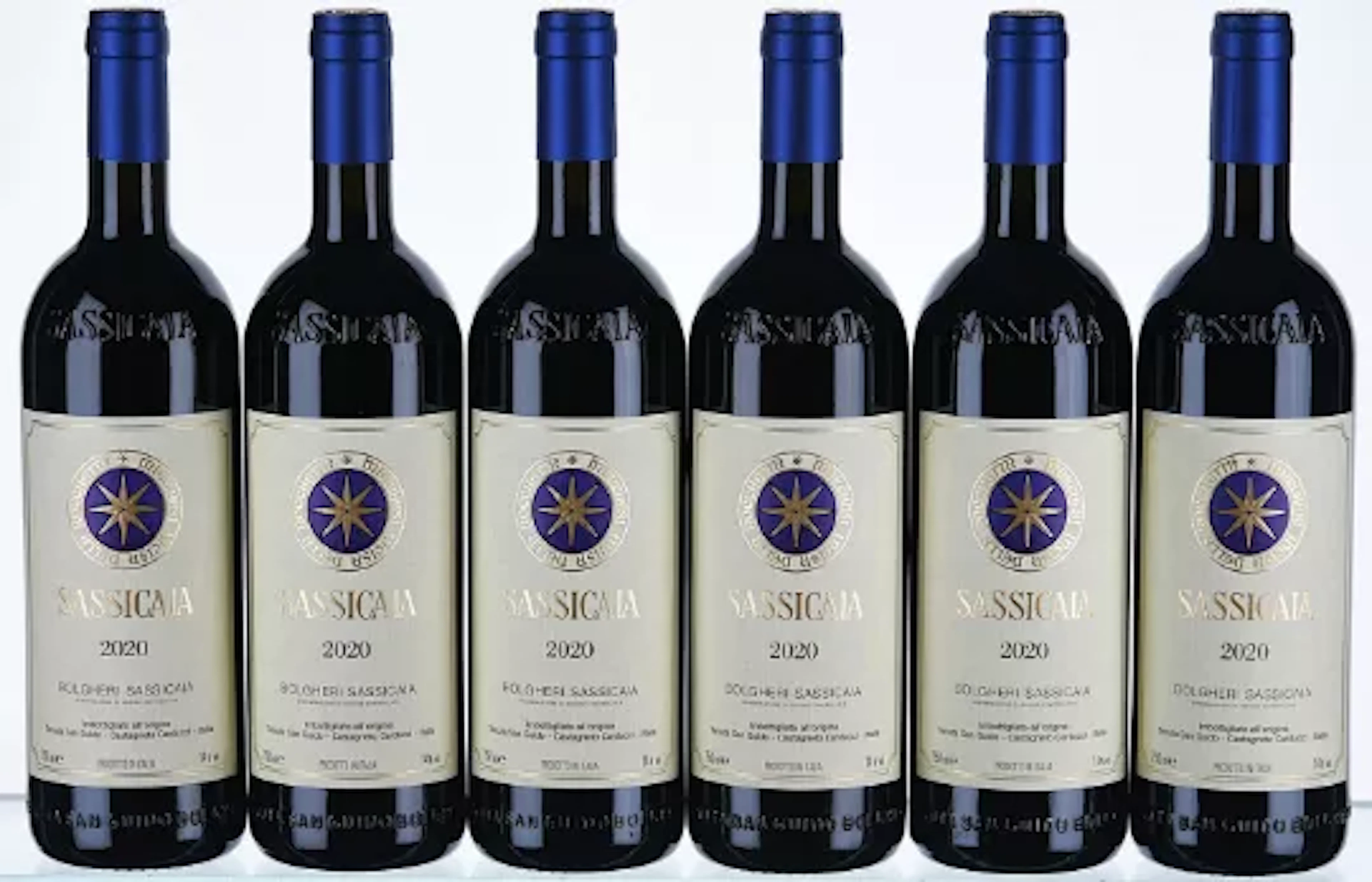 ß 2020 Sassicaia, Tenuta San Guido, Bolgheri - In Bond