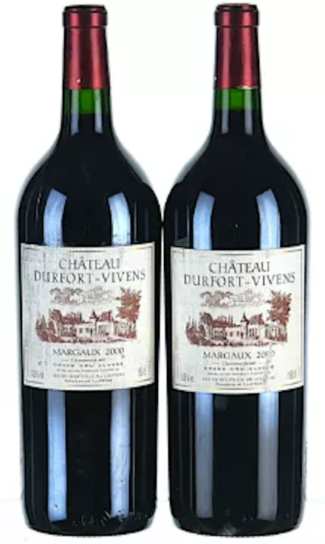 2000 Chateau Durfort-Vivens 2eme Cru Classe, Margaux (Magnums)