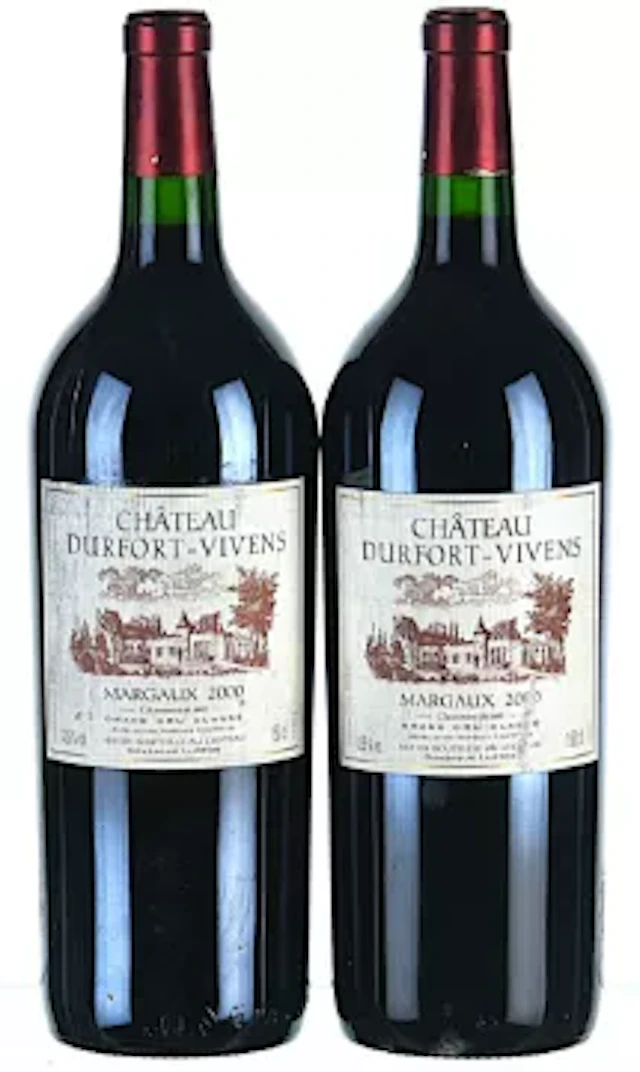 2000 Chateau Durfort-Vivens 2eme Cru Classe, Margaux (Magnums)
