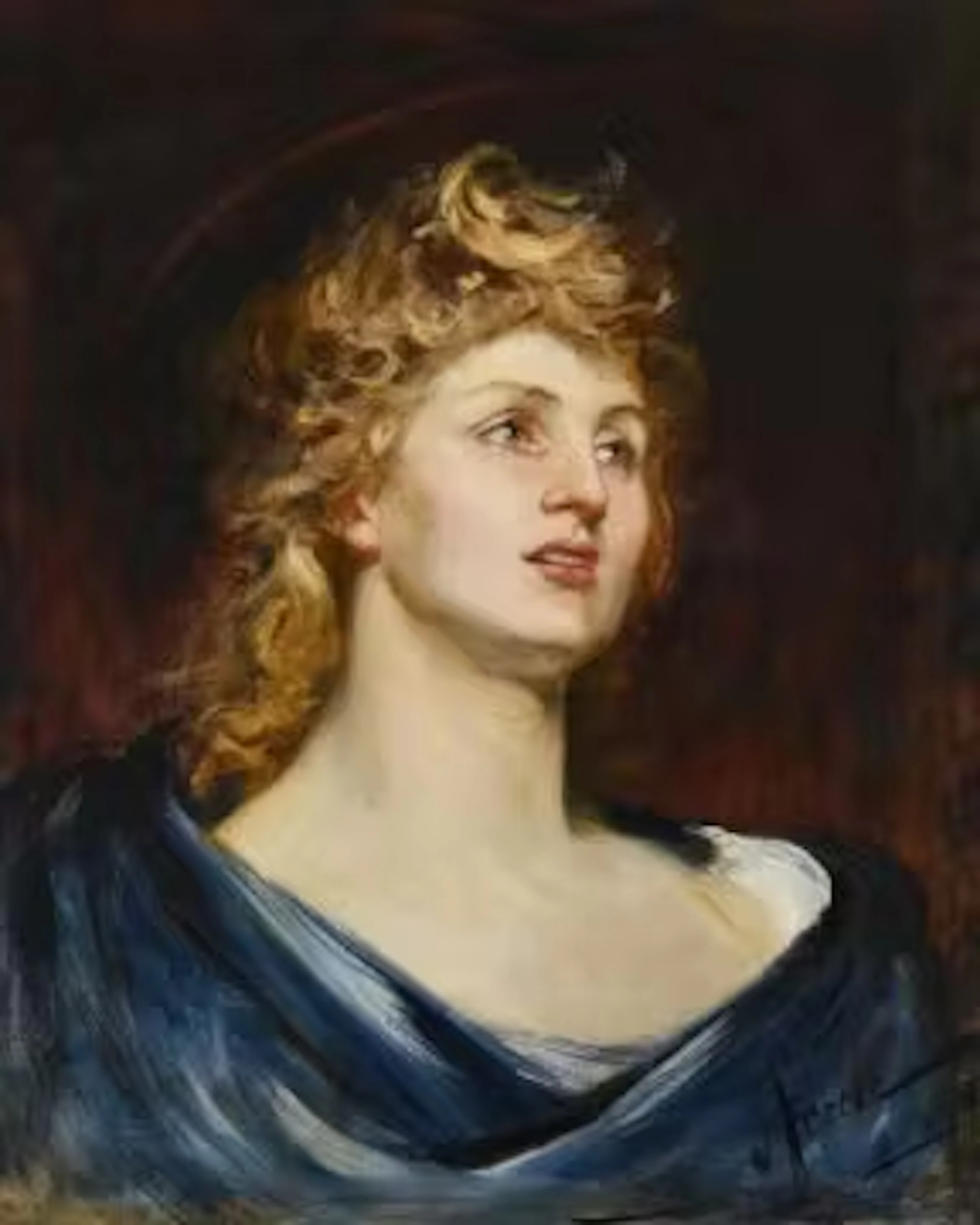 JOHN PETTIE (SCOTTISH 1839 - 1893), ST CECILIA