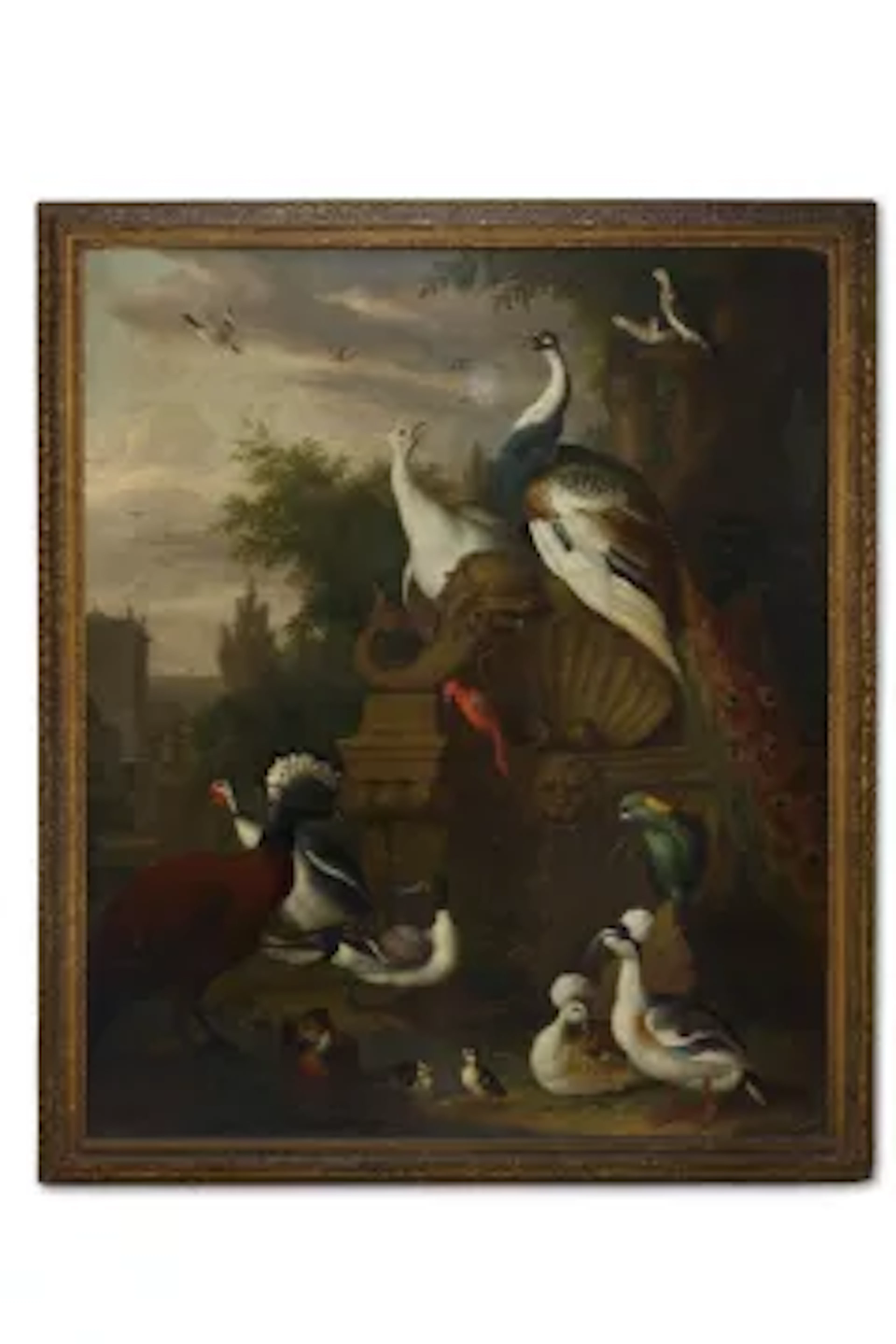 JACOB BOGDANI (ANGLO-HUNGARIAN 1658-1724), AN ASSEMBLY OF BIRDS IN