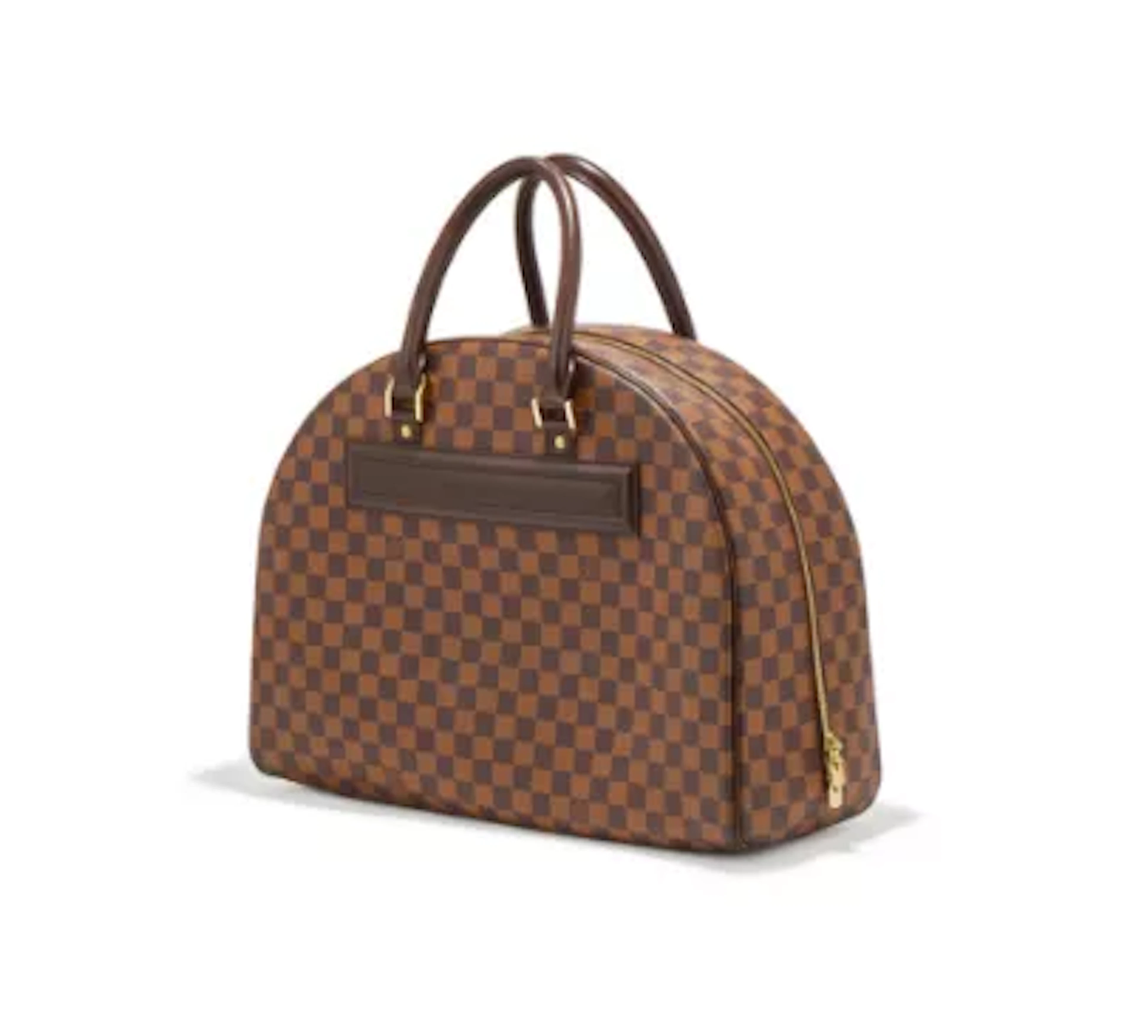 LOUIS VUITTON, NOLITA, A DAMIER EBENE COATED CANVAS TOTE BAG