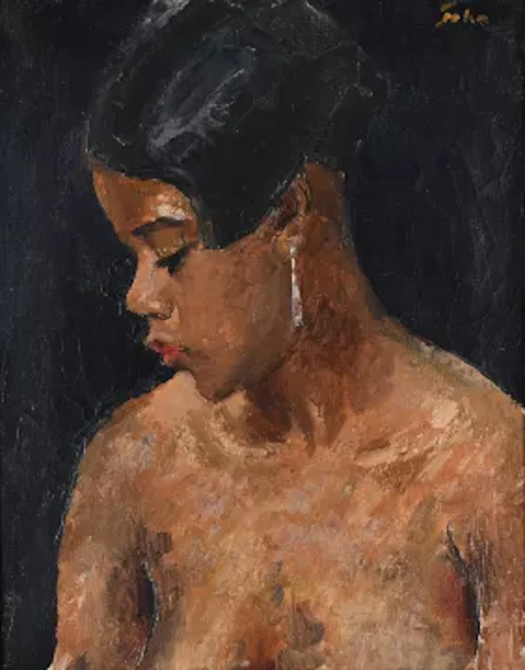 λ AUGUSTUS JOHN (BRITISH 1878-1961), PORTRAIT OF A WOMAN