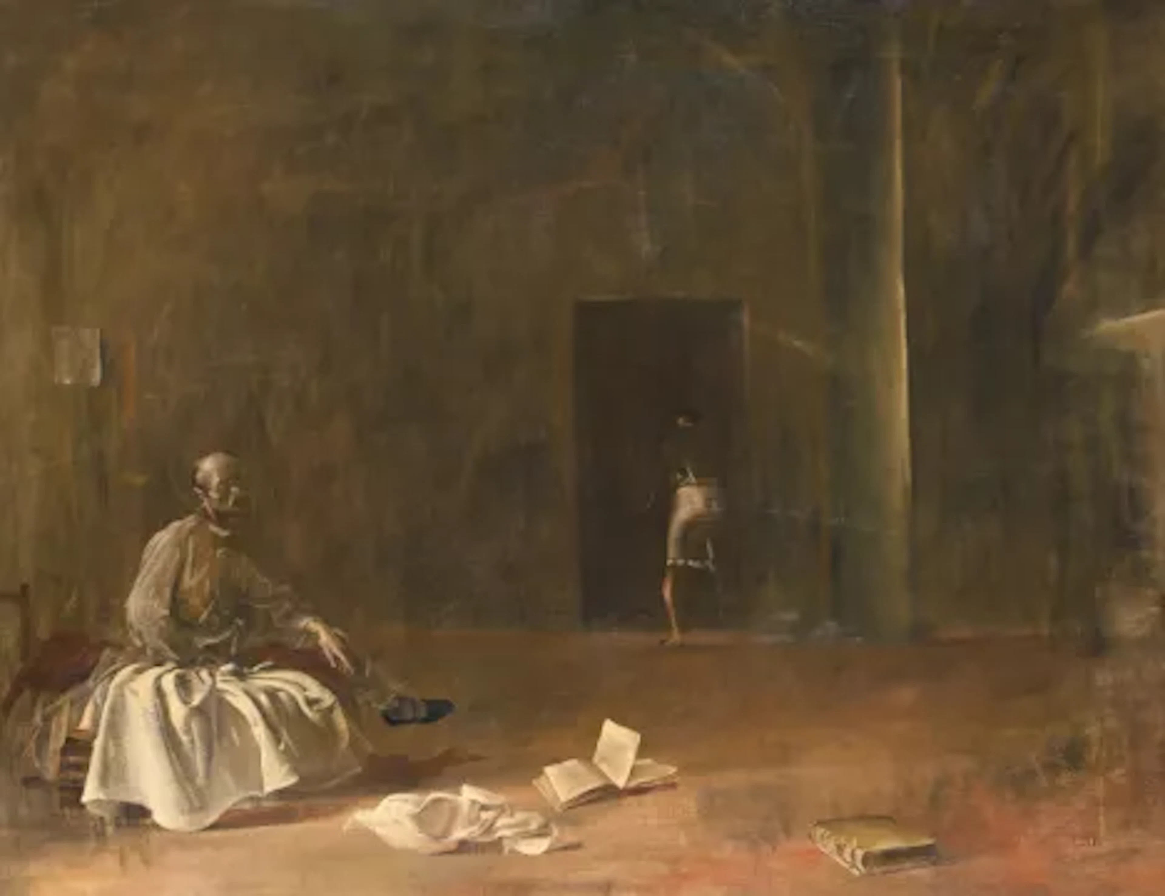 λ PIETRO ANNIGONI (ITALIAN 1910-1988), THE PESSIMIST