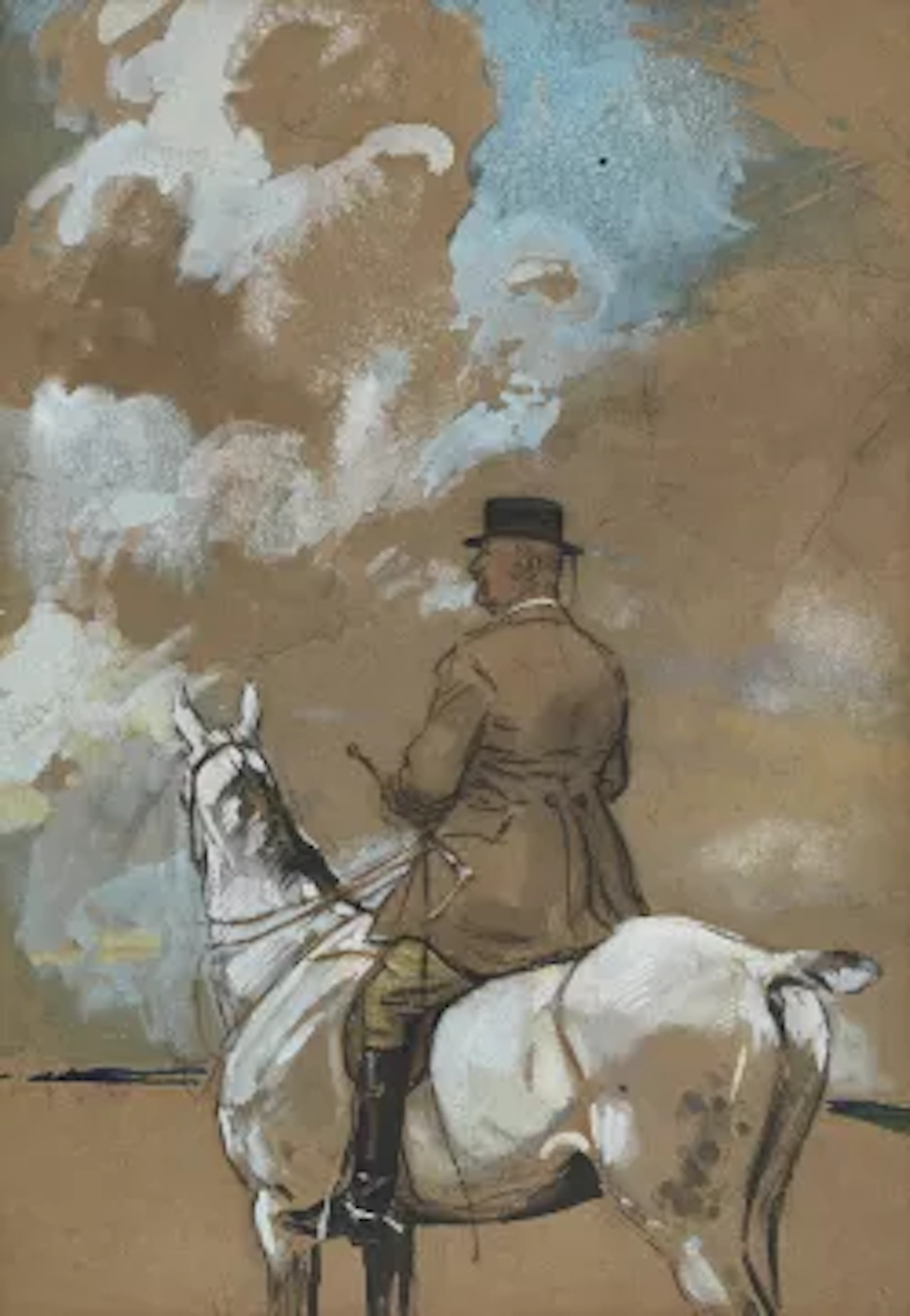 λ LIONEL DALHOUSIE ROBERTSON EDWARDS (BRITISH 1878-1966), THE DUKE OF BEAUFORT