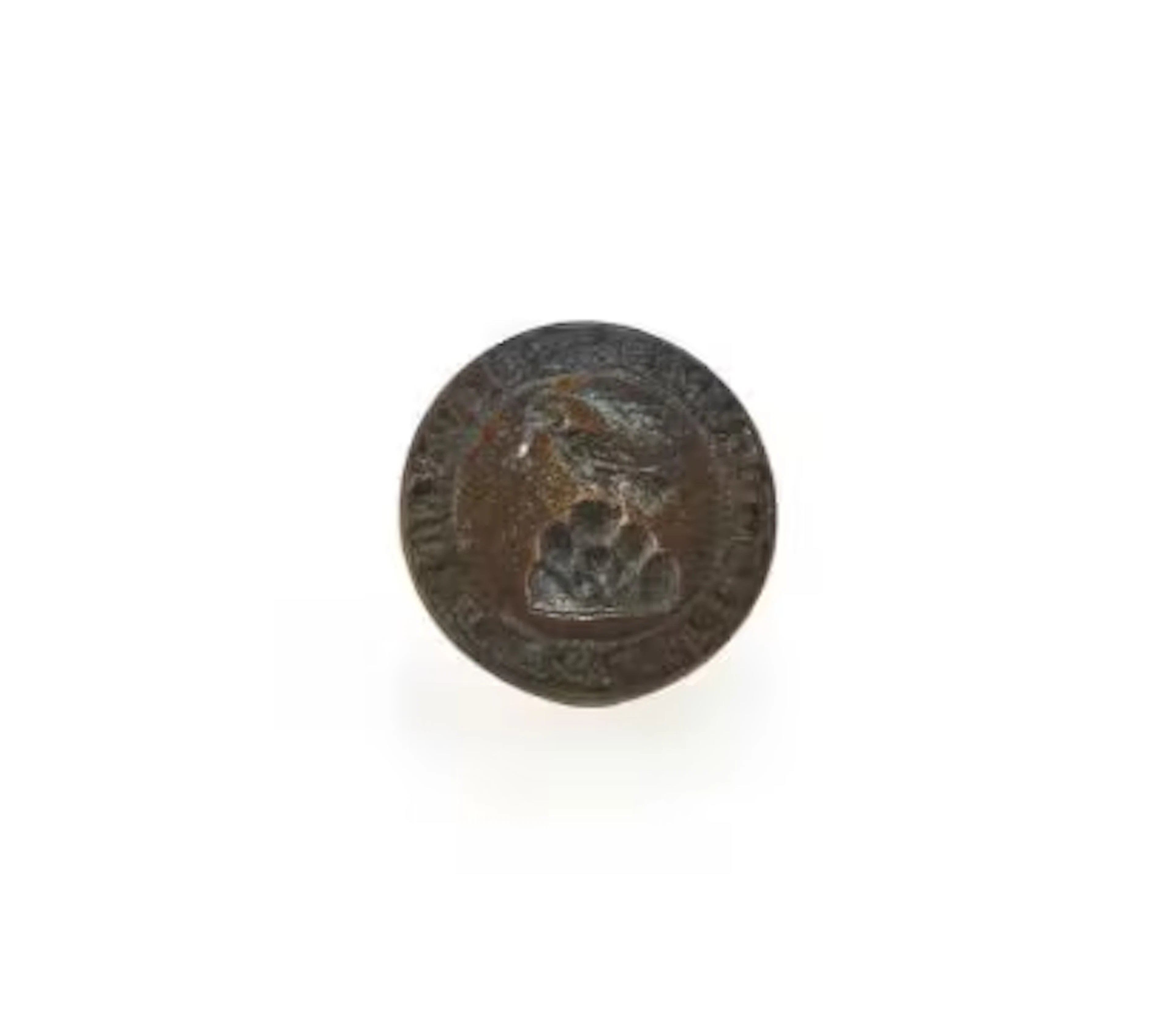 A MEDIEVAL BRONZE SEAL MATRIX