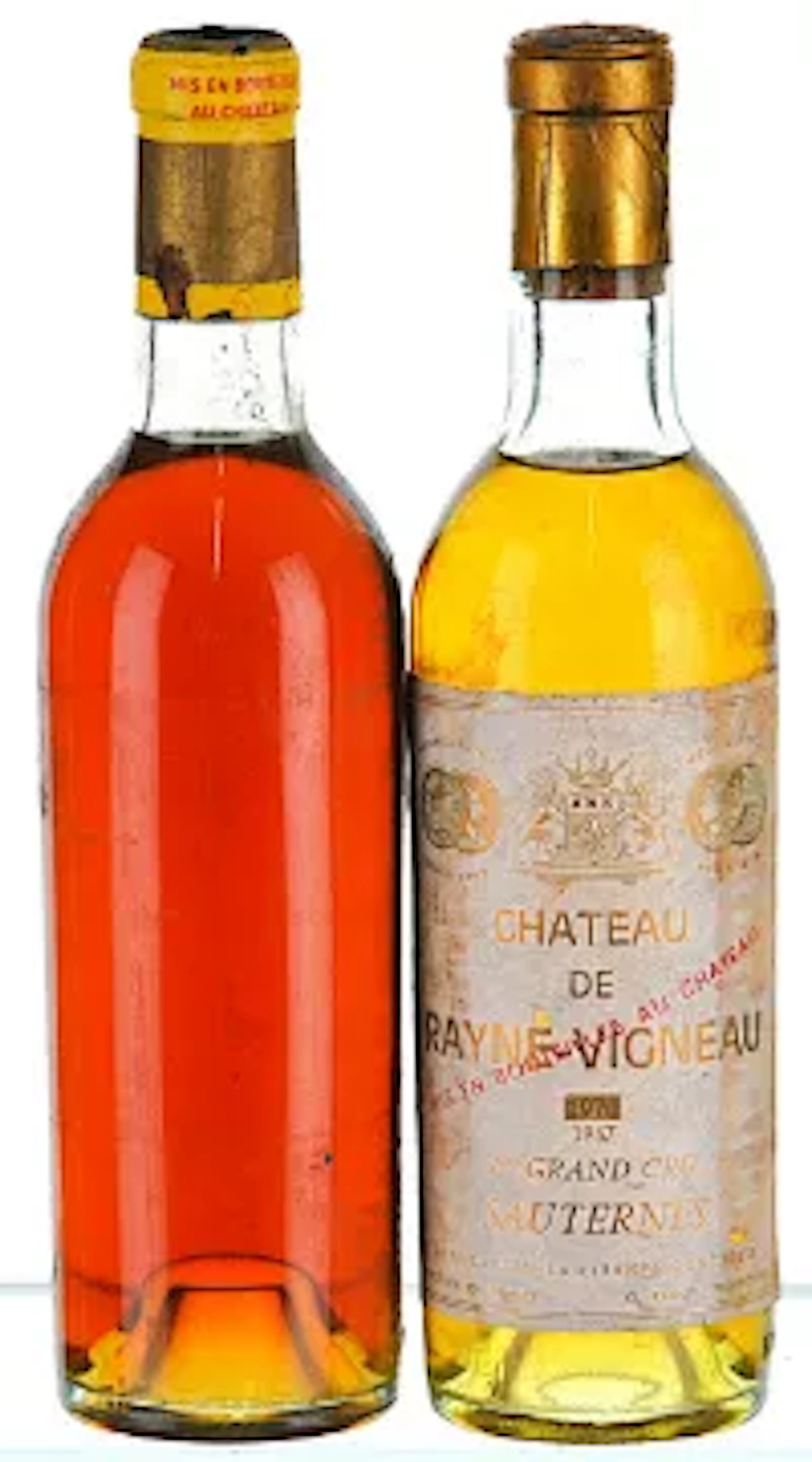 1967 Chateau d'Yquem and Chateau de Rayne Vigneau (Halves)