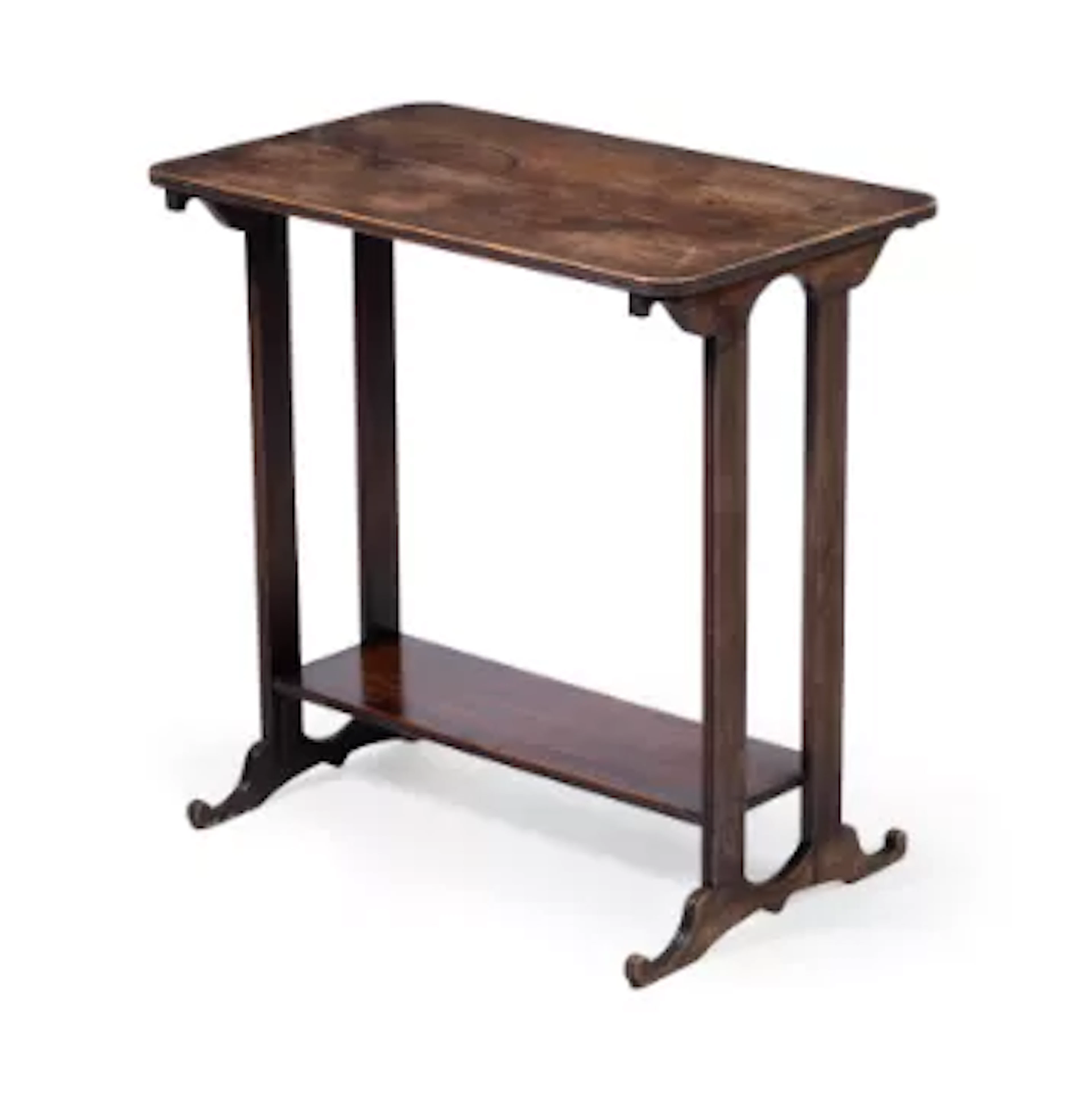 A LATE GEORGE III MAHOGANY TABLE, EARLY 19TH CENTURY