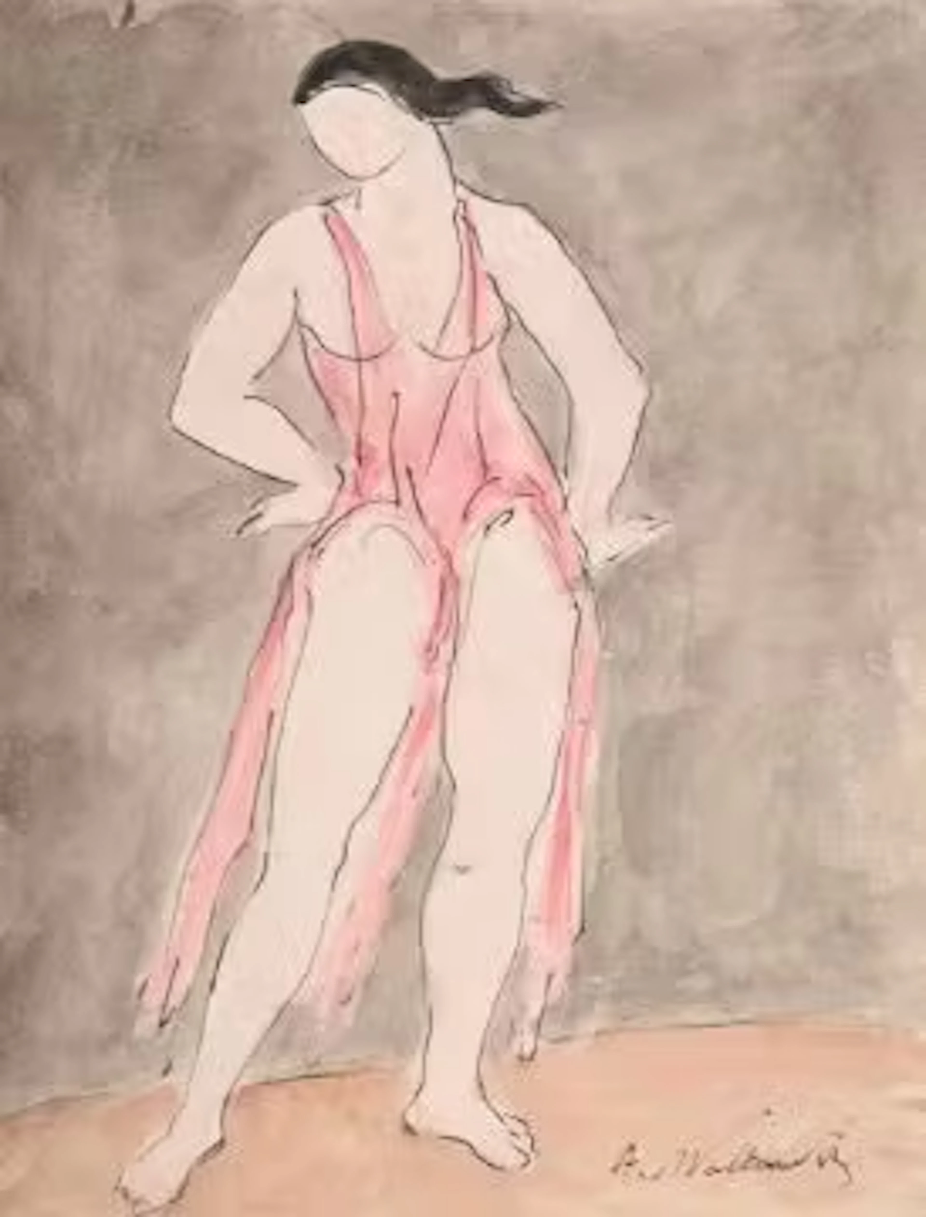ABRAHAM WALKOWITZ (RUSSIAN/AMERICAN 1878-1965), ISADORA DUNCAN