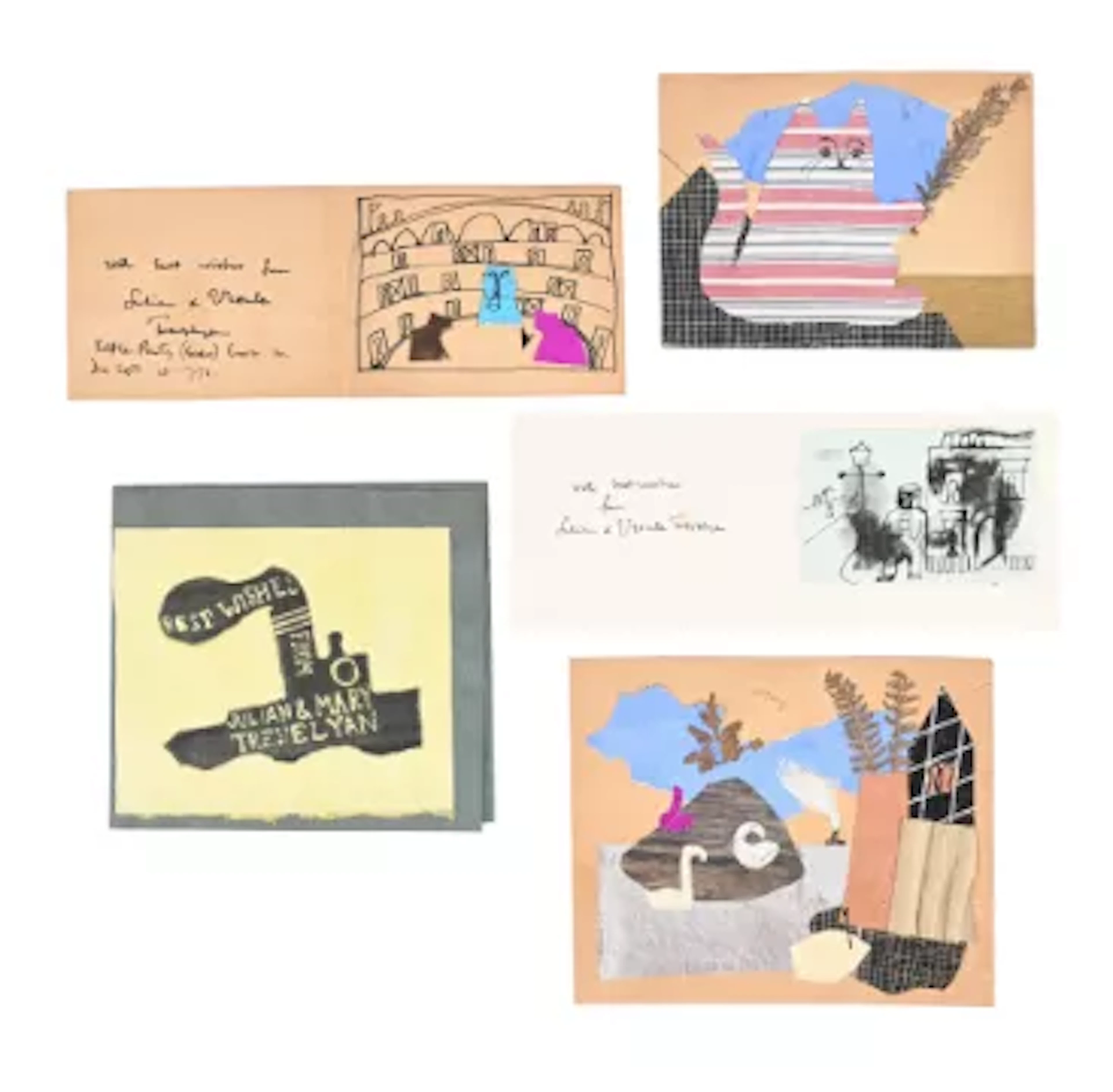 λ JULIAN TREVELYAN (BRITISH 1910-1988) & MARY FEDDEN (BRITISH 1915-2012)