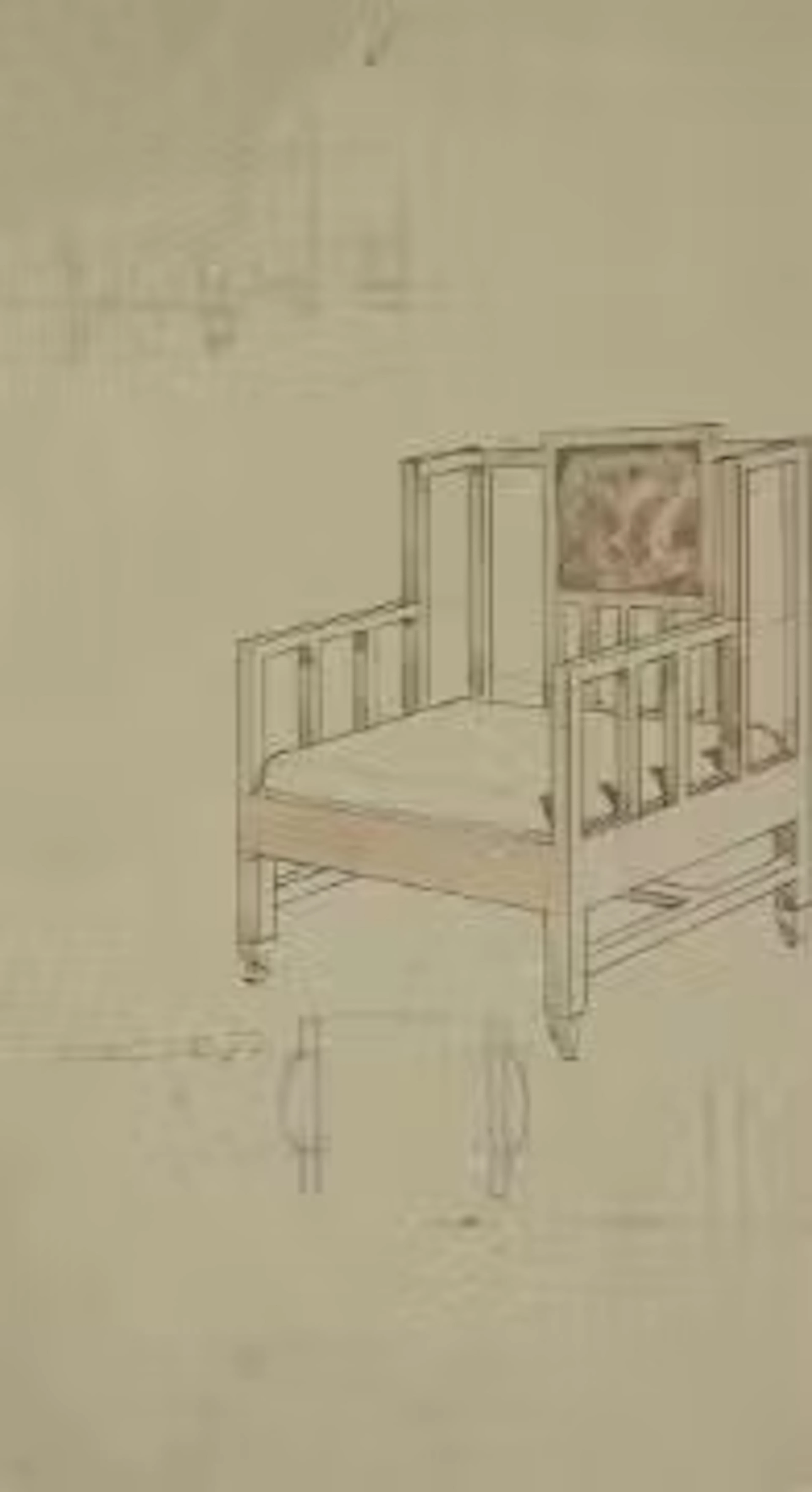 SIR FRANK BRANGWYN (BRITISH 1867-1956), A QUANTITY OF FURNITURE DESIGNS