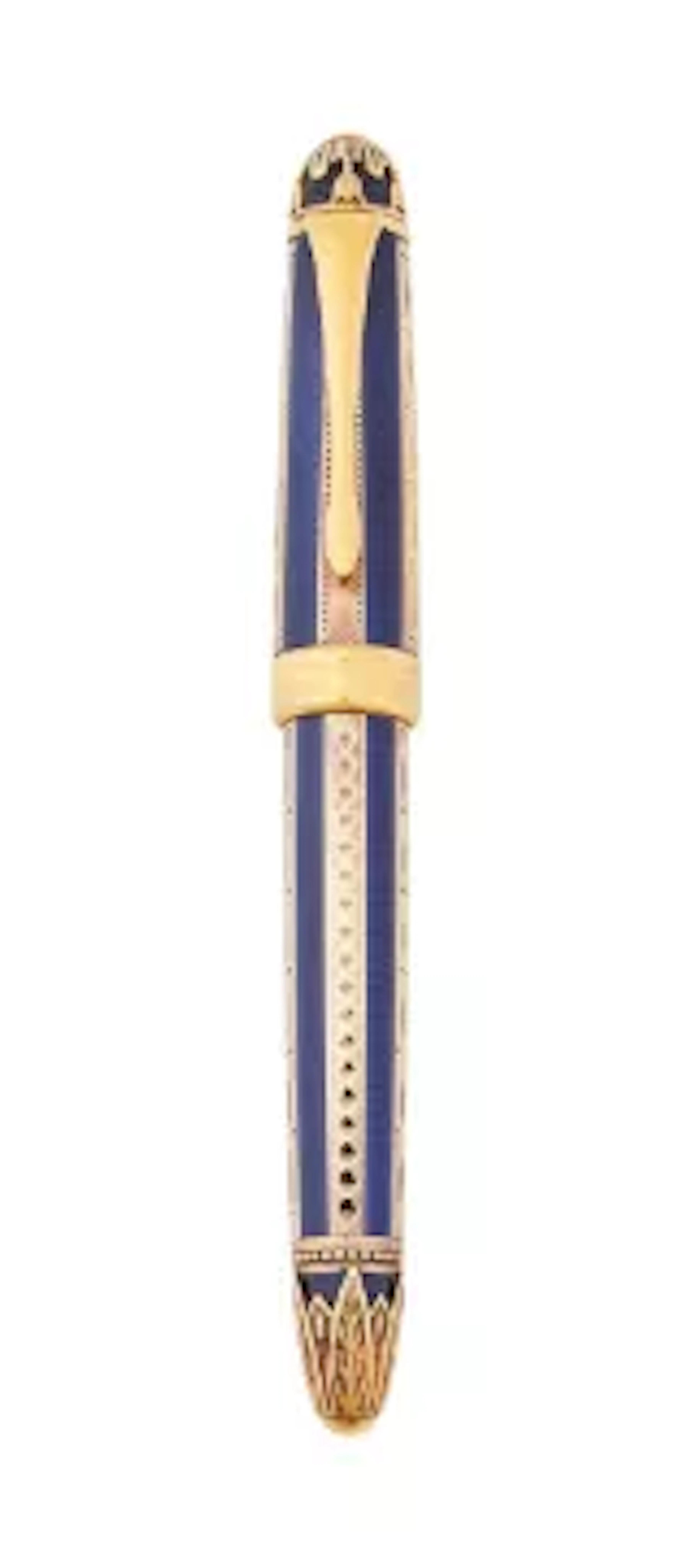 MICHEL PERCHIN, A LIMITED EDITION SILVER GILT FOUNTAIN PEN