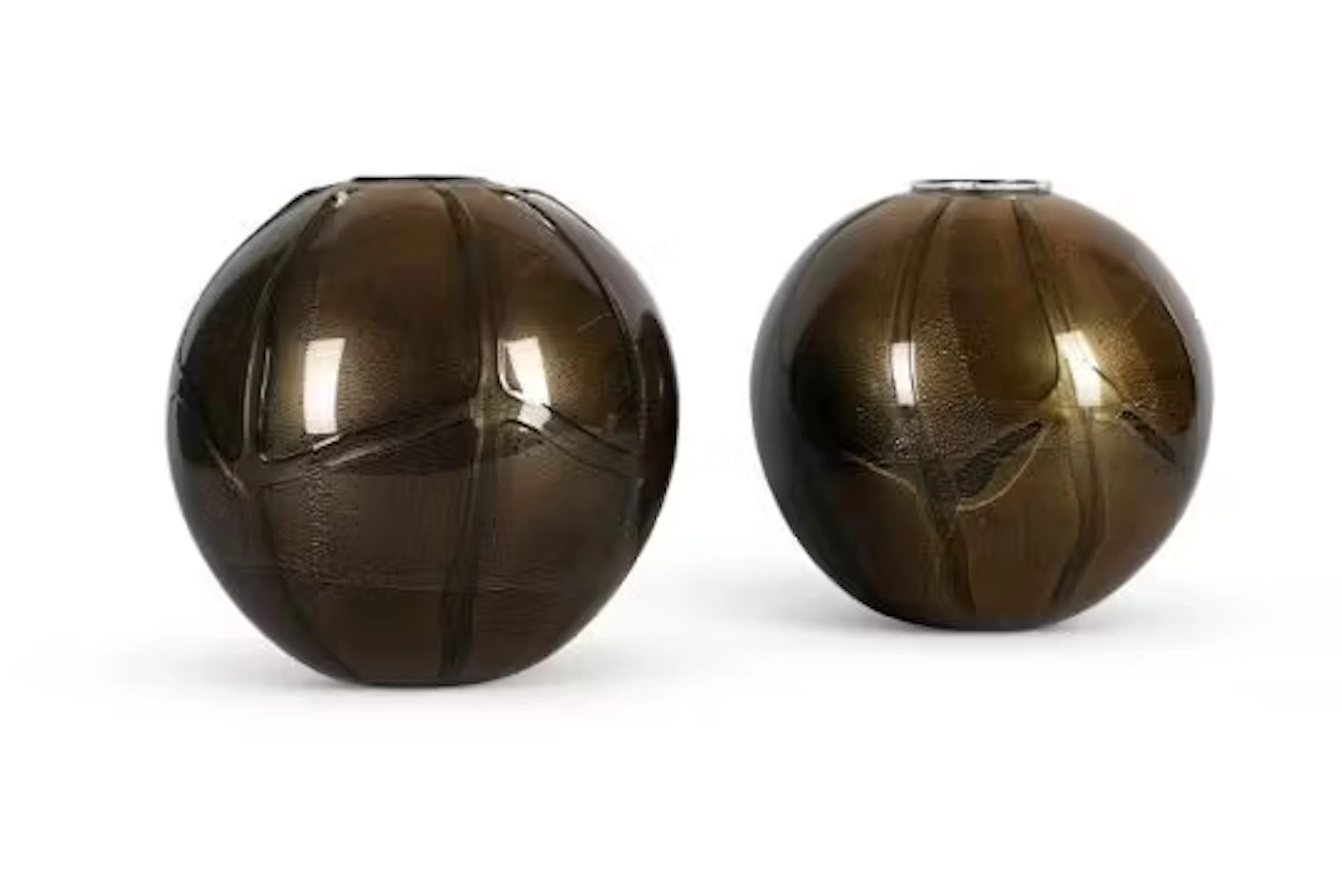 GIAMPAOLO SEGUSO (ITALIAN, B.1962), PAIR OF SEGUSO VIRO VASES; CIRCA 1993