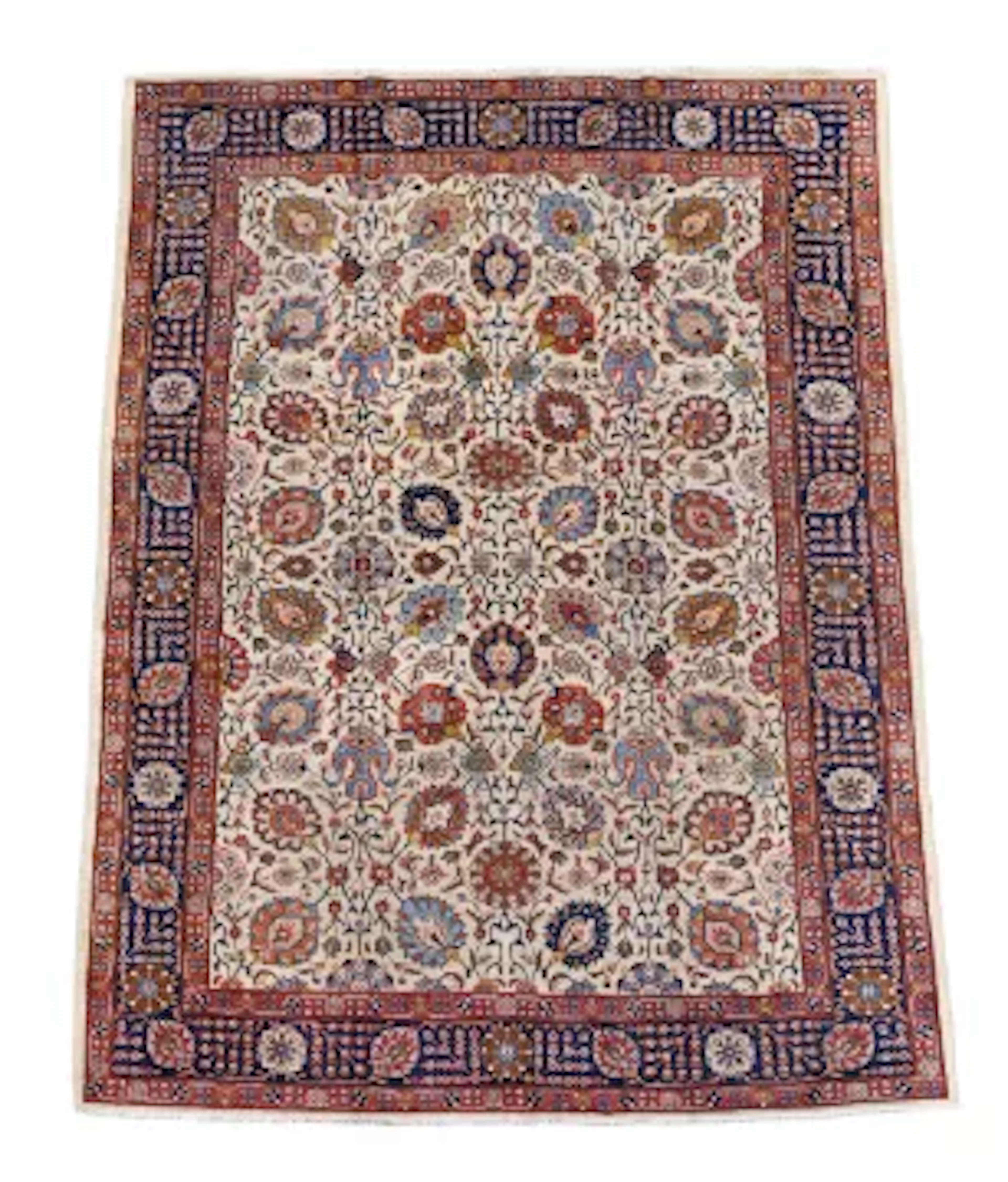 A TABRIZ CARPET, CIRCA 1910