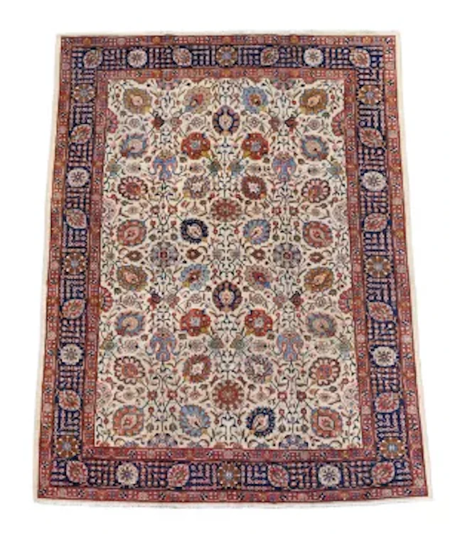 A TABRIZ CARPET, CIRCA 1910