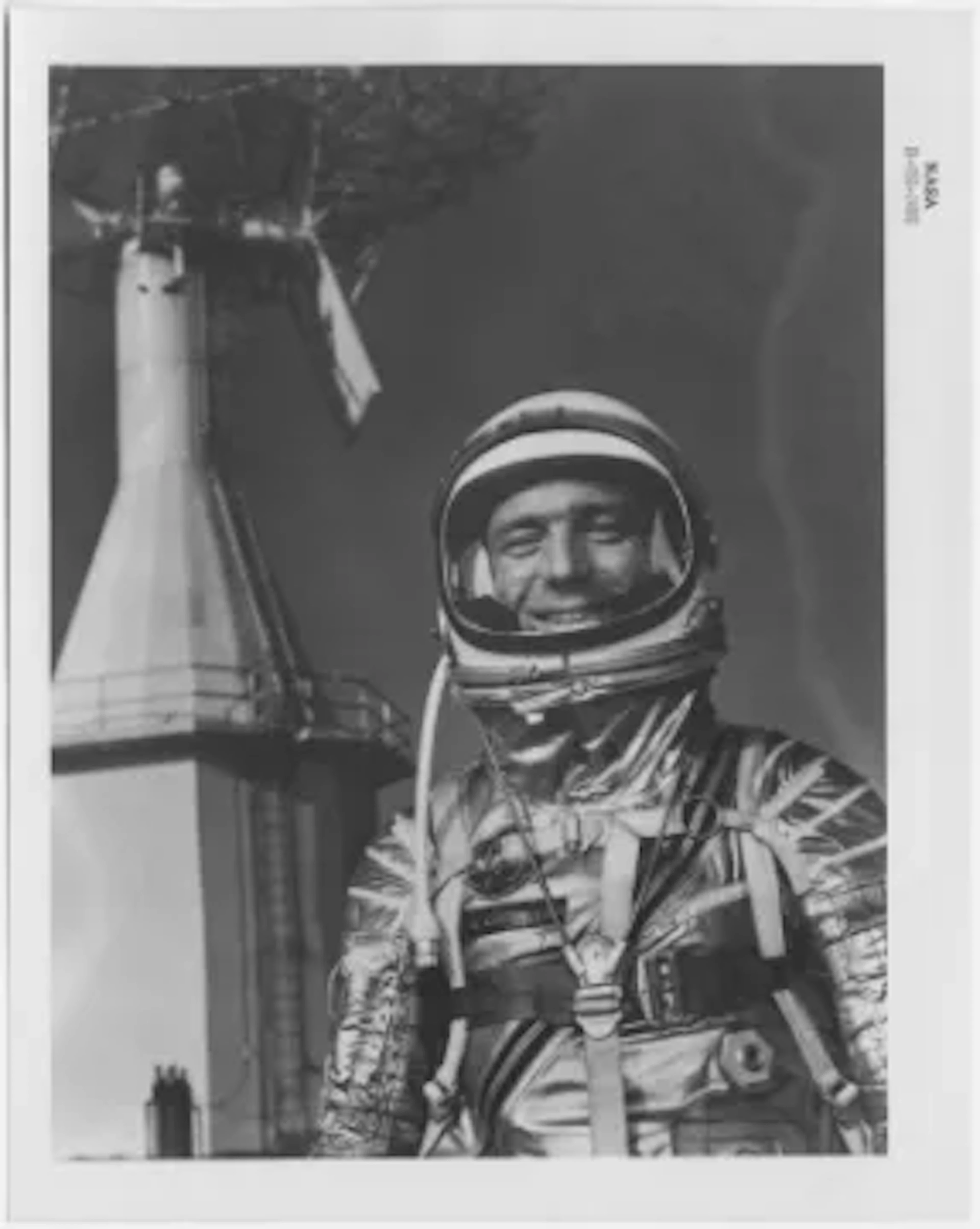 [Mercury Atlas 7] PORTRAIT OF SPACE PIONEER SCOTT CARPENTER PRIOR