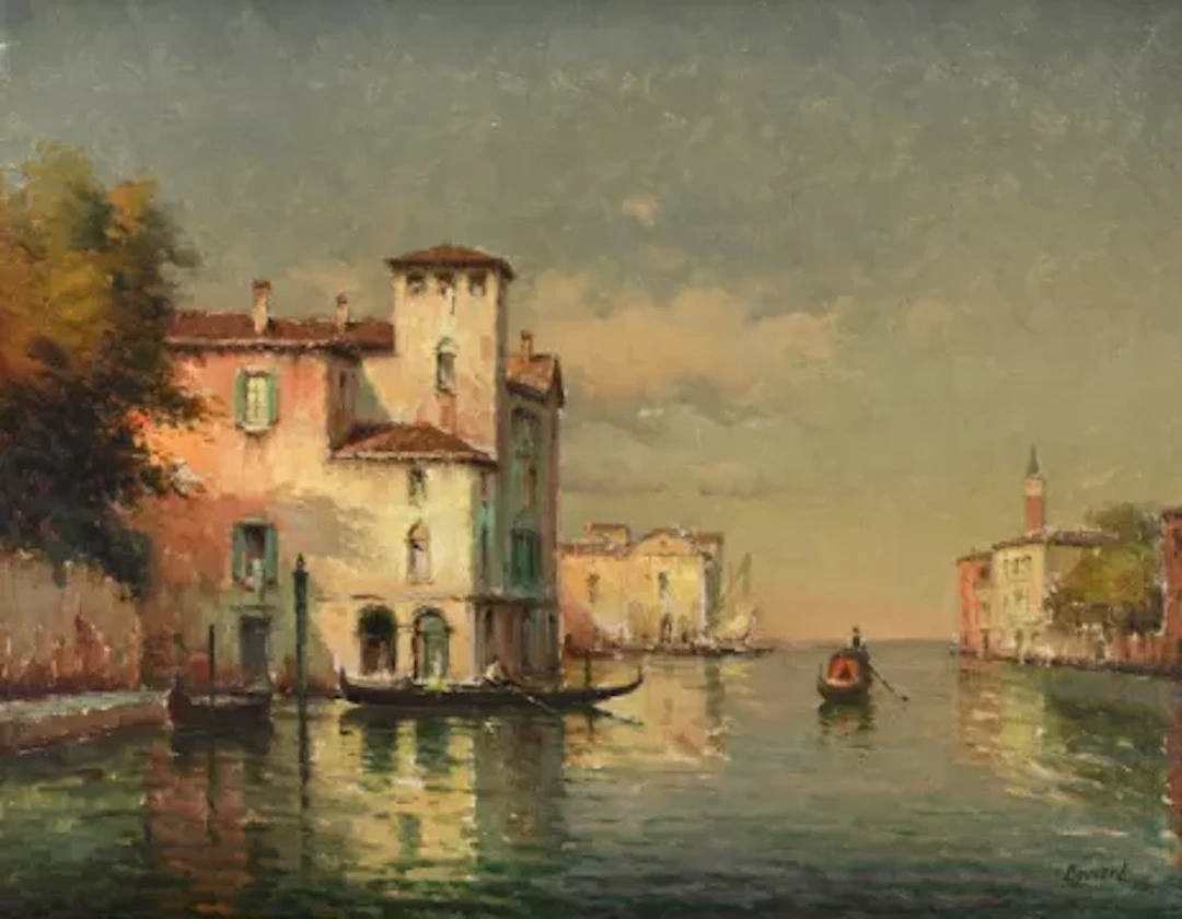 λ GEORGES NOËL BOUVARD (FRENCH 1912-1975), EVENING LIGHT, VENICE
